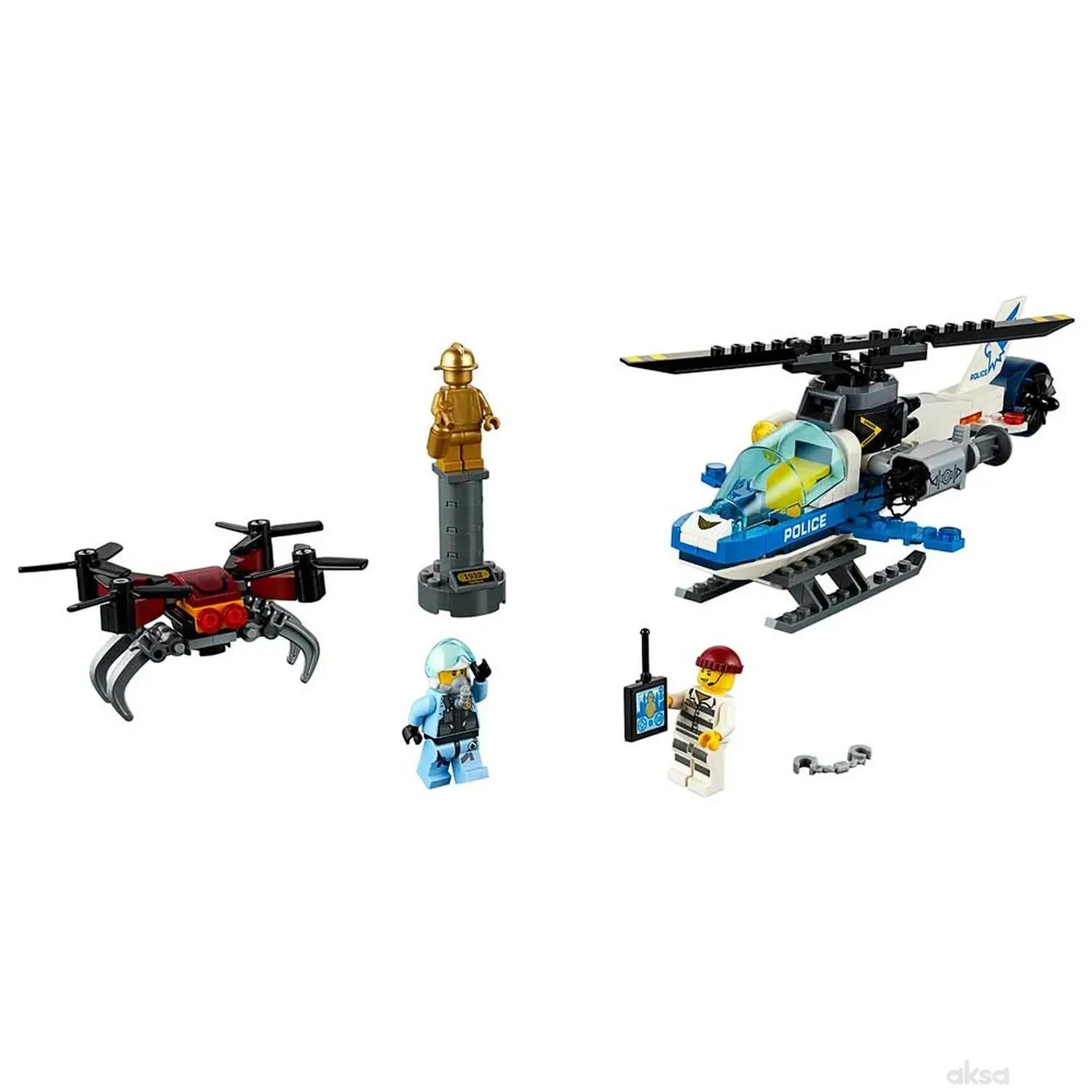 Lego City Sky Police Drone Chase