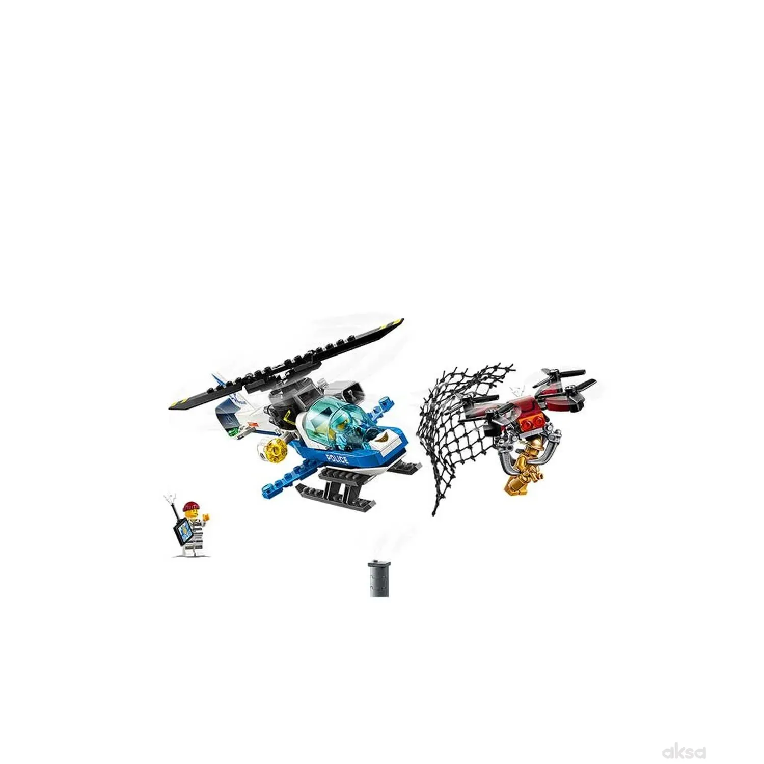 Lego City Sky Police Drone Chase