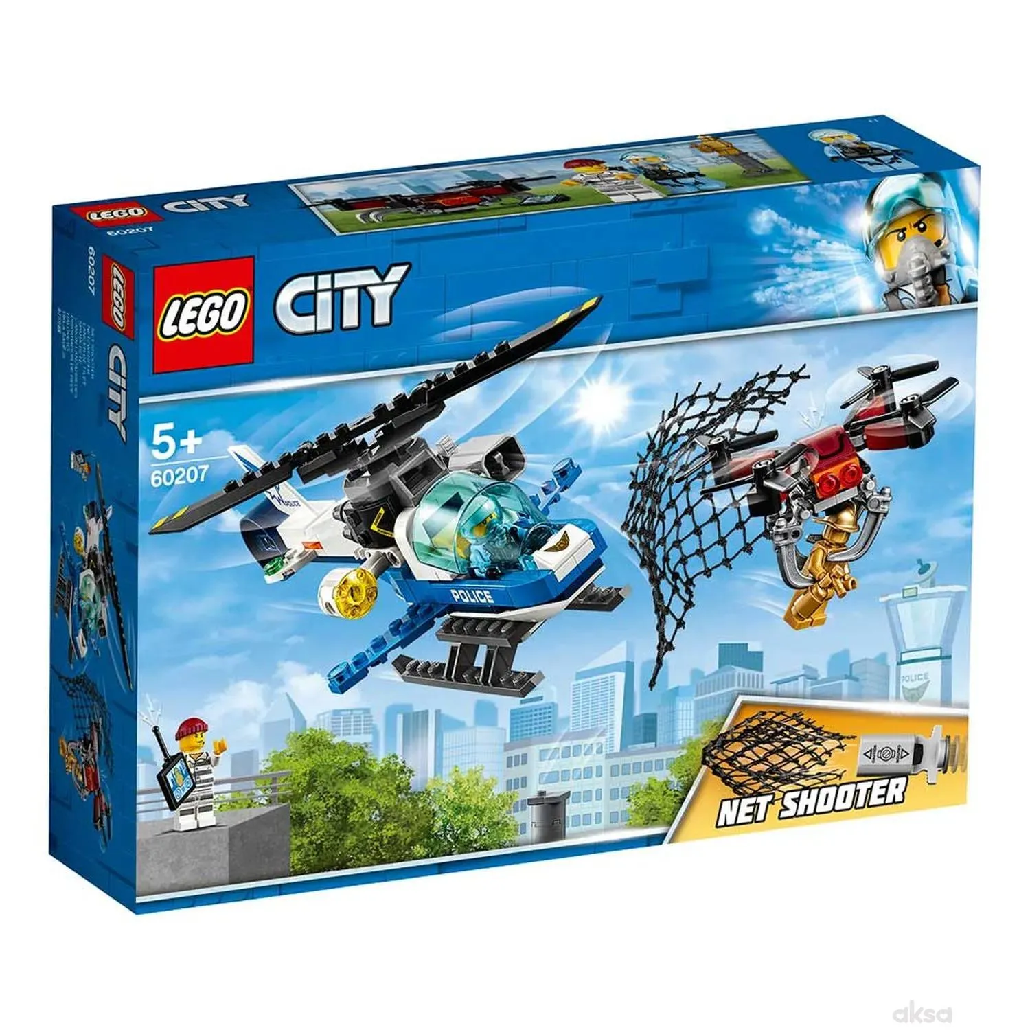 Lego City Sky Police Drone Chase