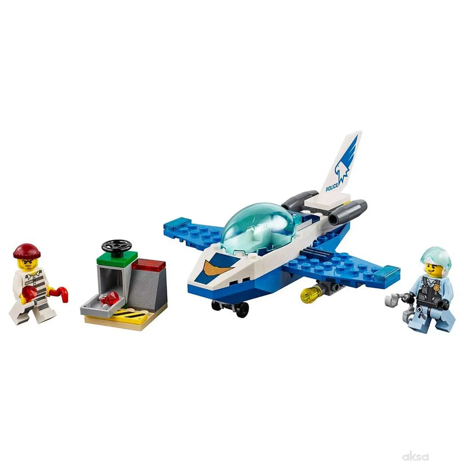 Lego City Sky Police Jet Patrol