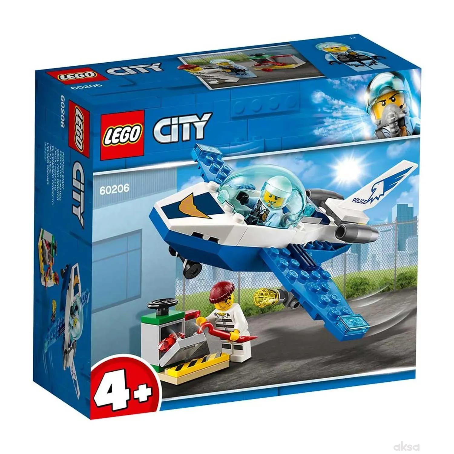 Lego City Sky Police Jet Patrol