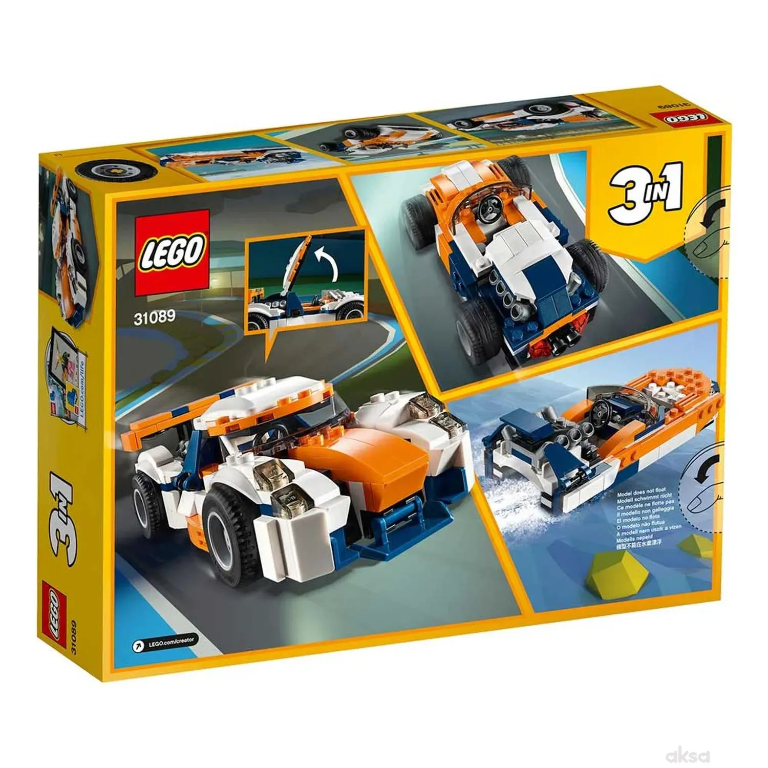 Lego Creator Sunset Track Racer