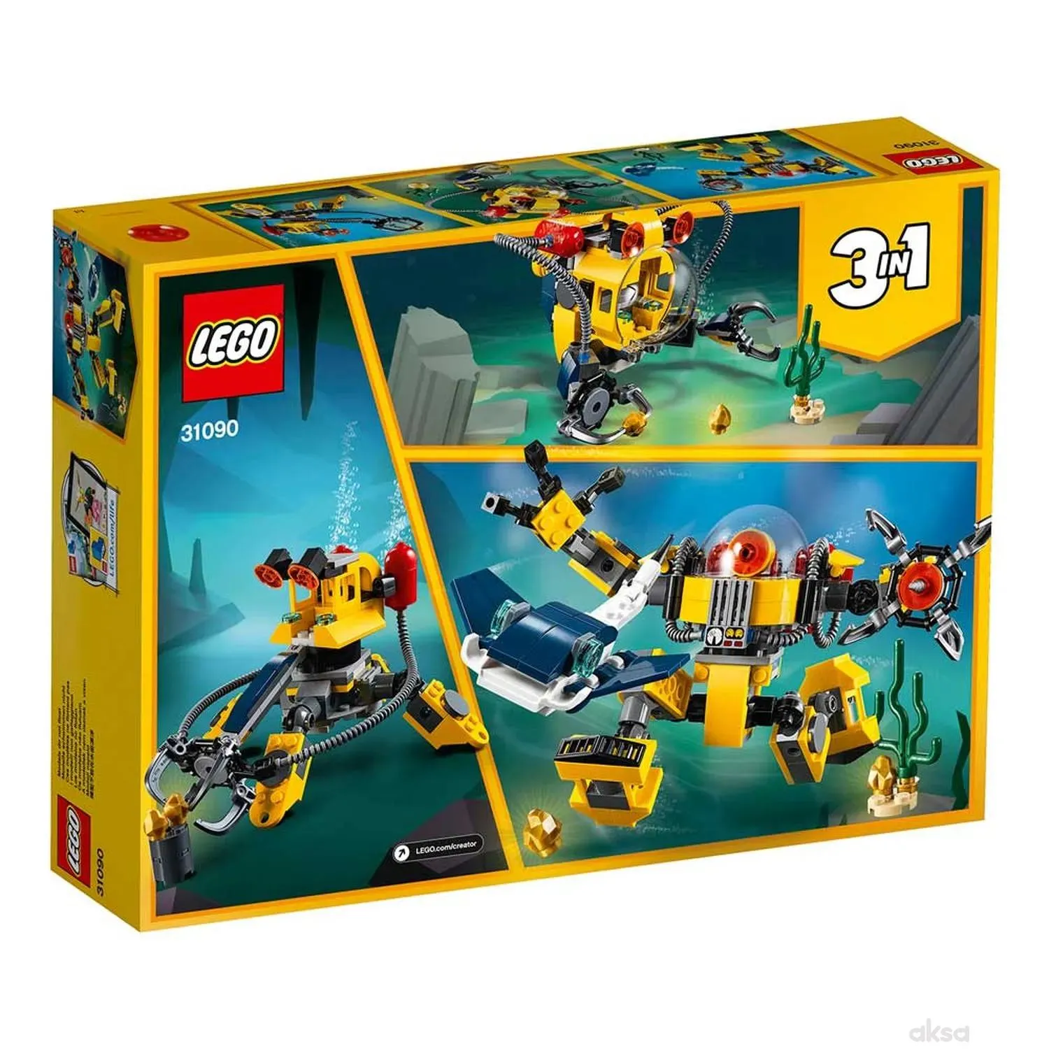 Lego Creator Underwater Robot