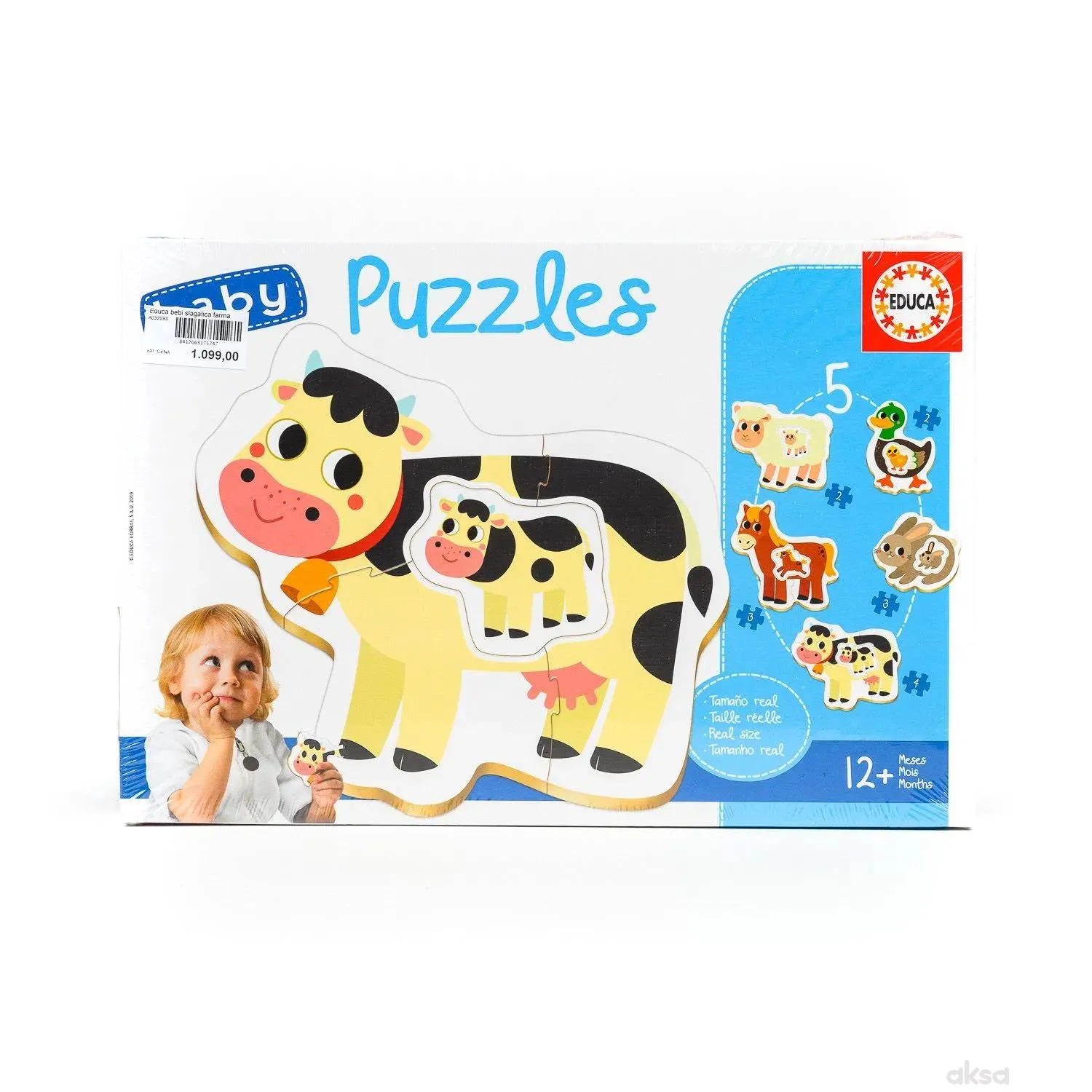 Educa baby slagalica farma