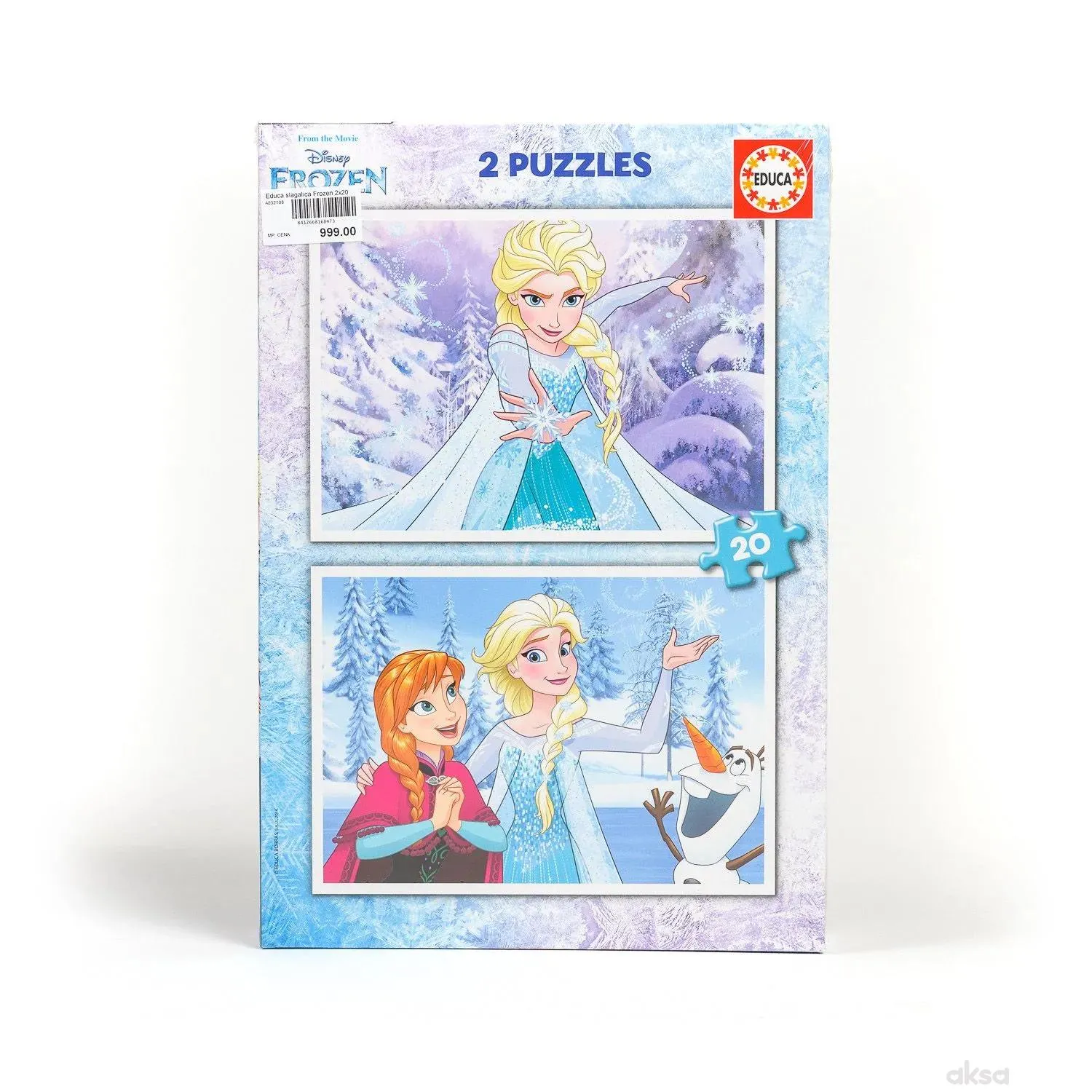 Educa slagalica Frozen 2x20 dijelova