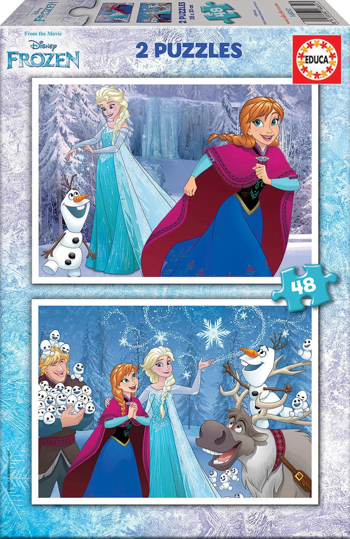 Educa slagalica Frozen 2x48 dijelova