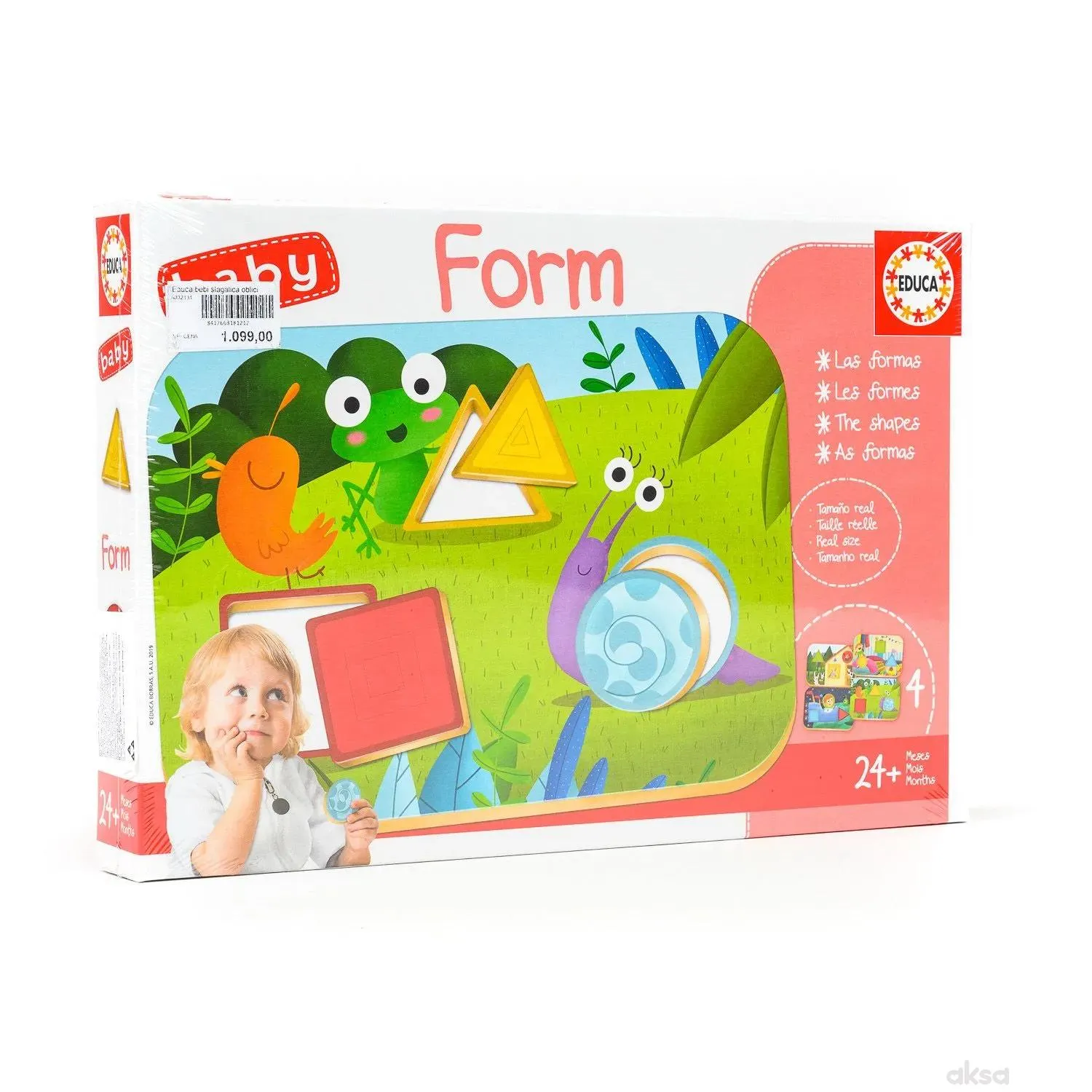 Educa baby slagalica oblici