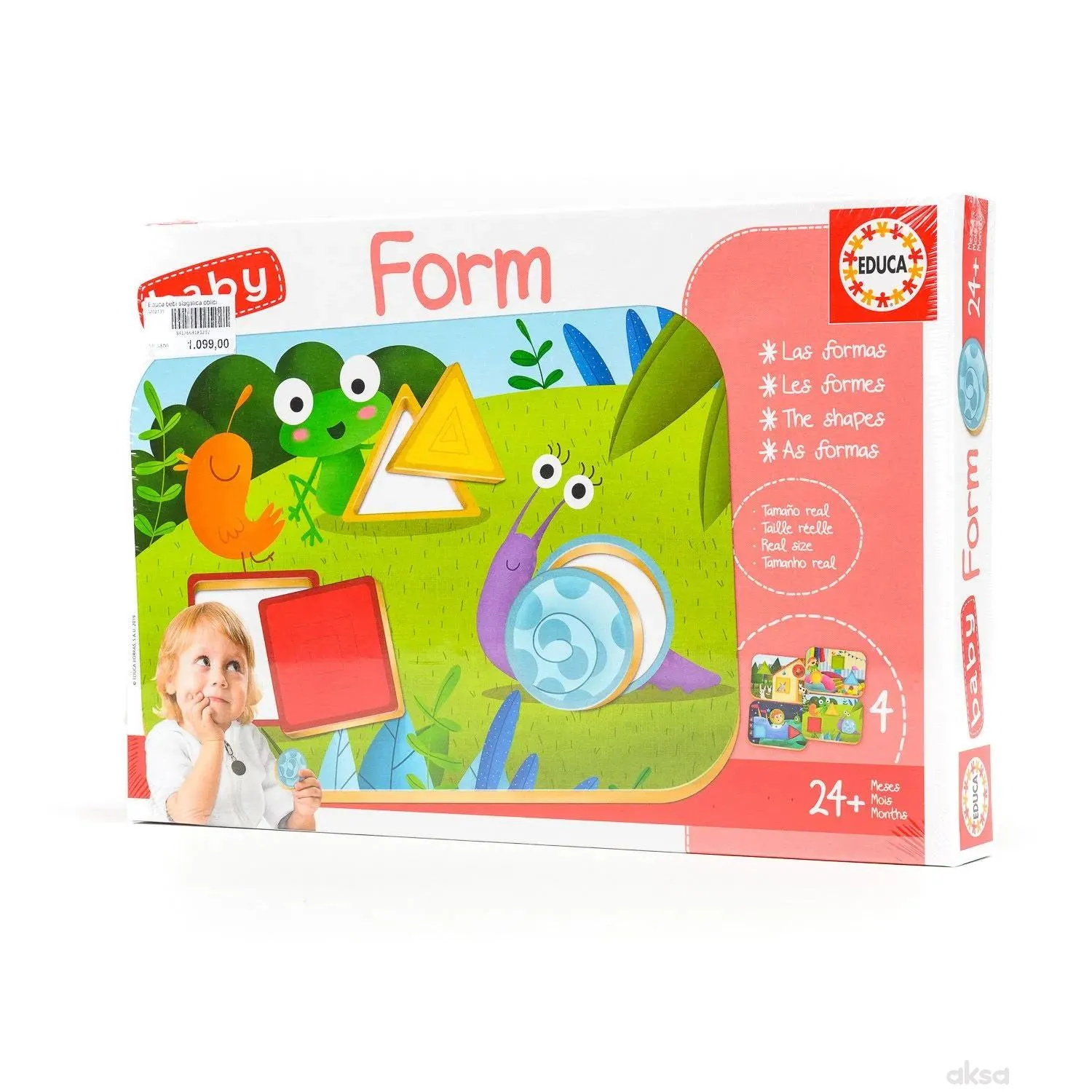 Educa baby slagalica oblici