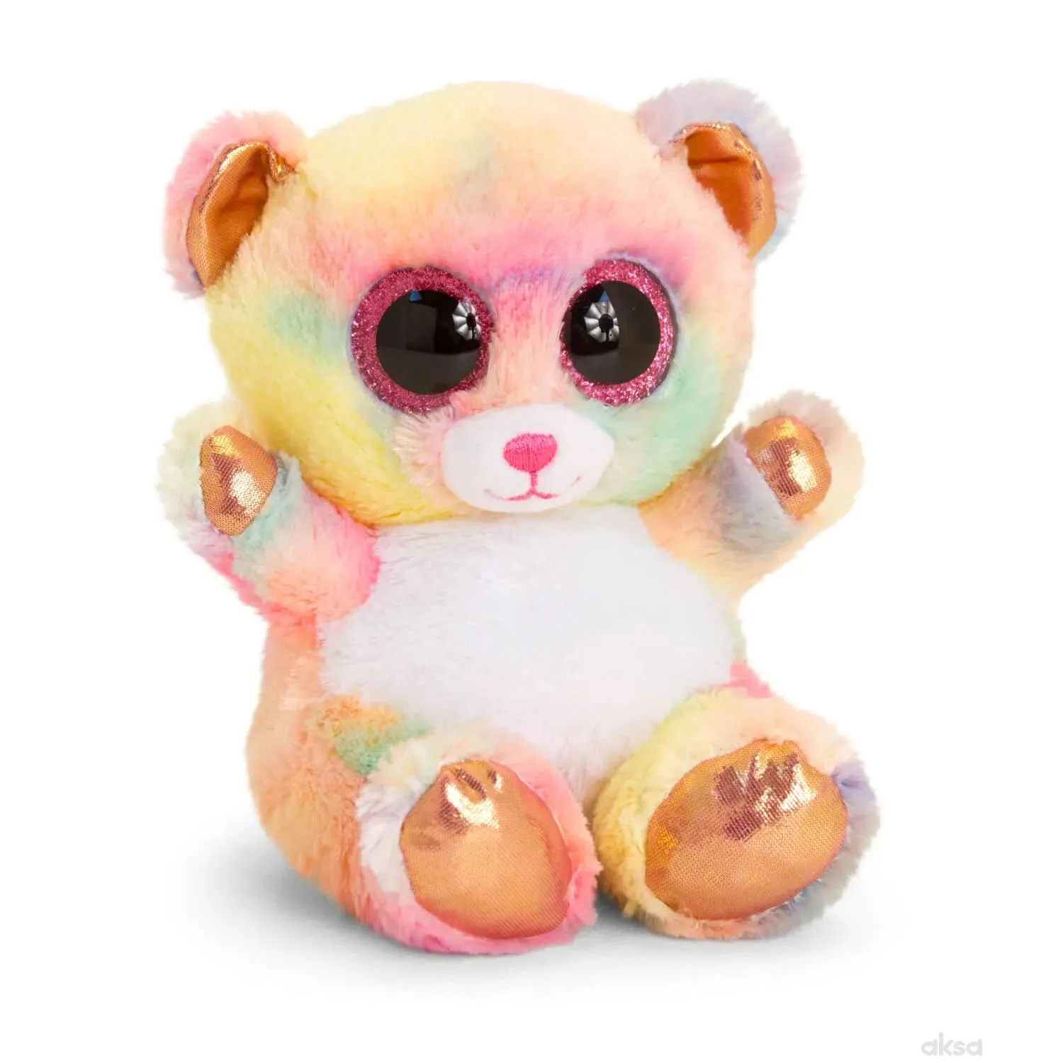 Keel Toys plišana igračka Animotsu medo duga 15 cm