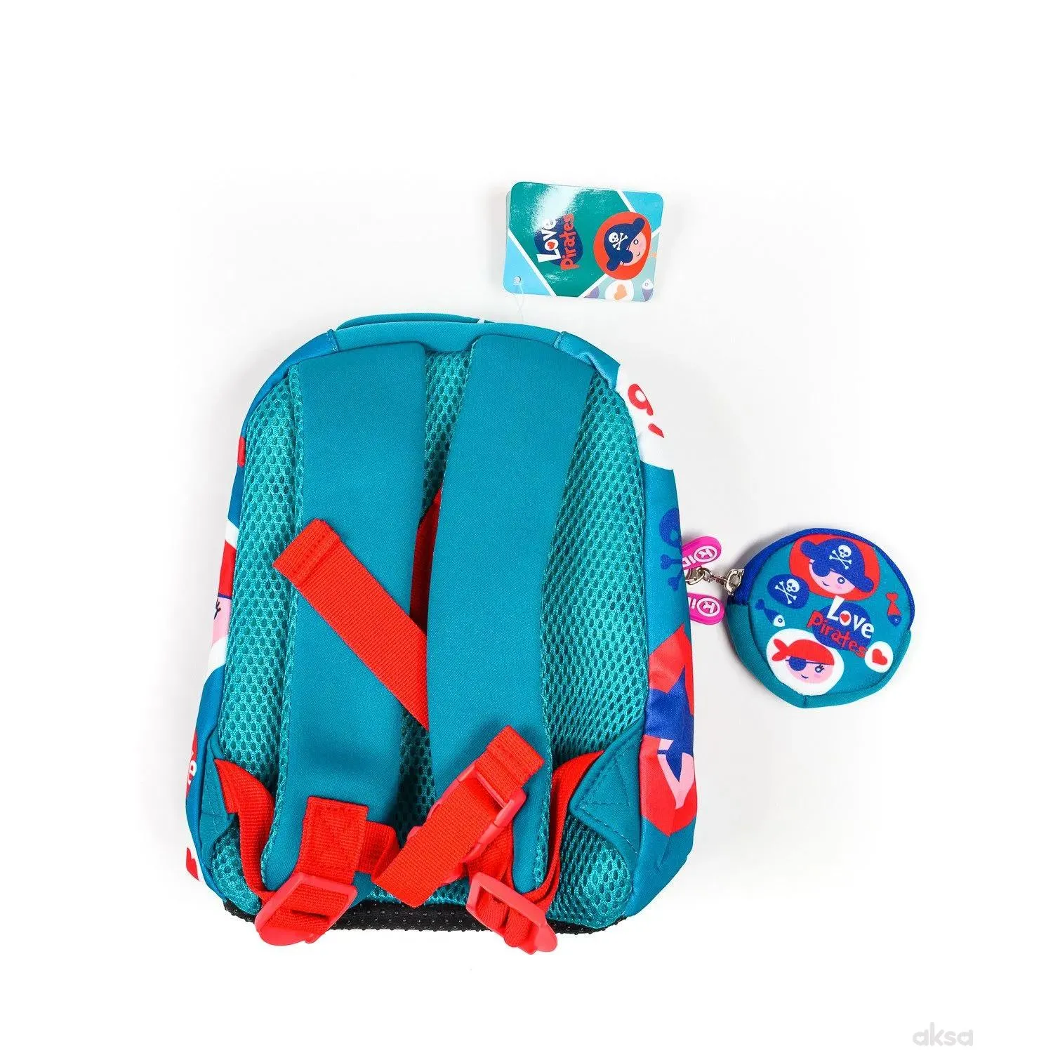 Kids Licensing, predškolski ruksak, 25cm, Pirati