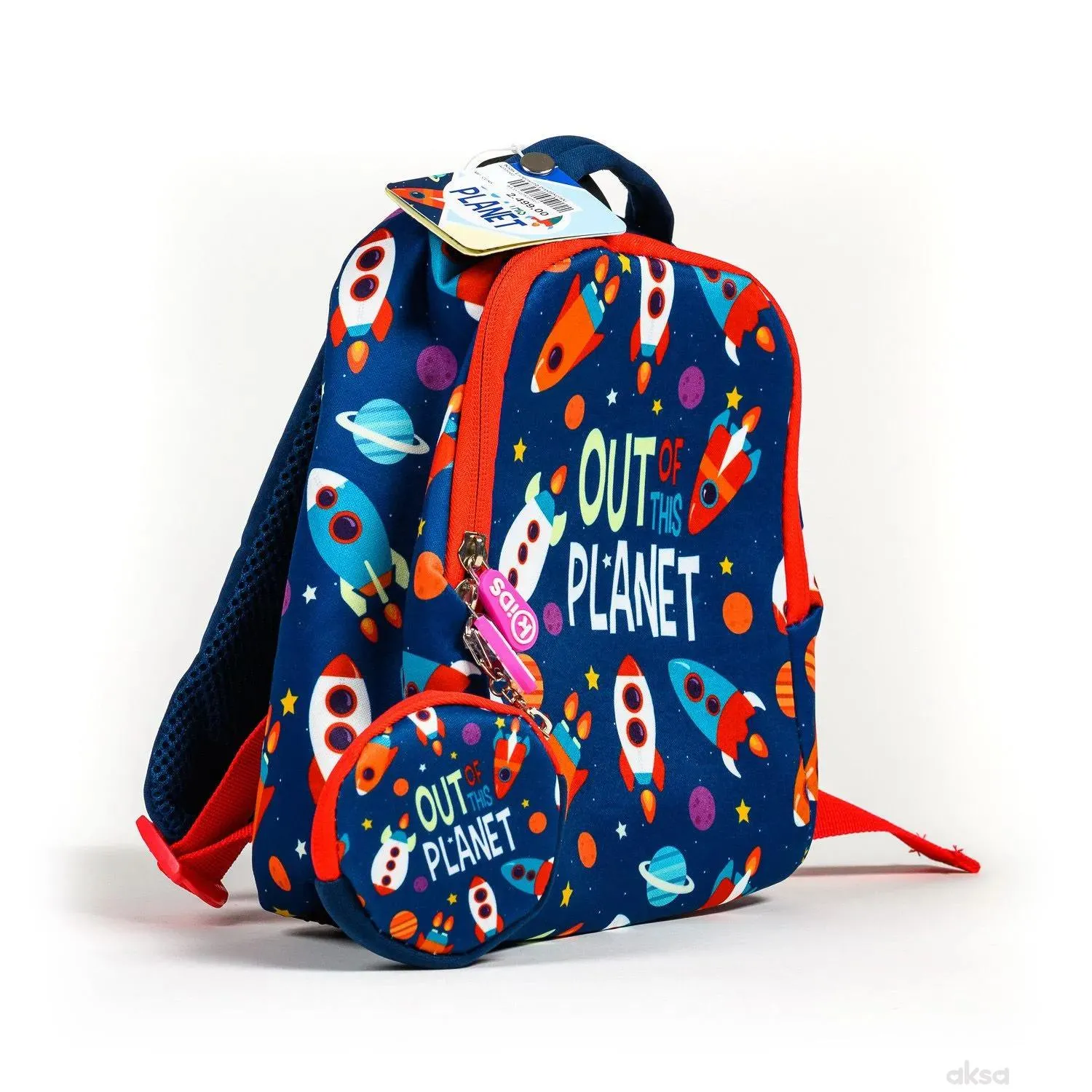 Kids Licensing,predškolski ruksak,25cm, Raketa