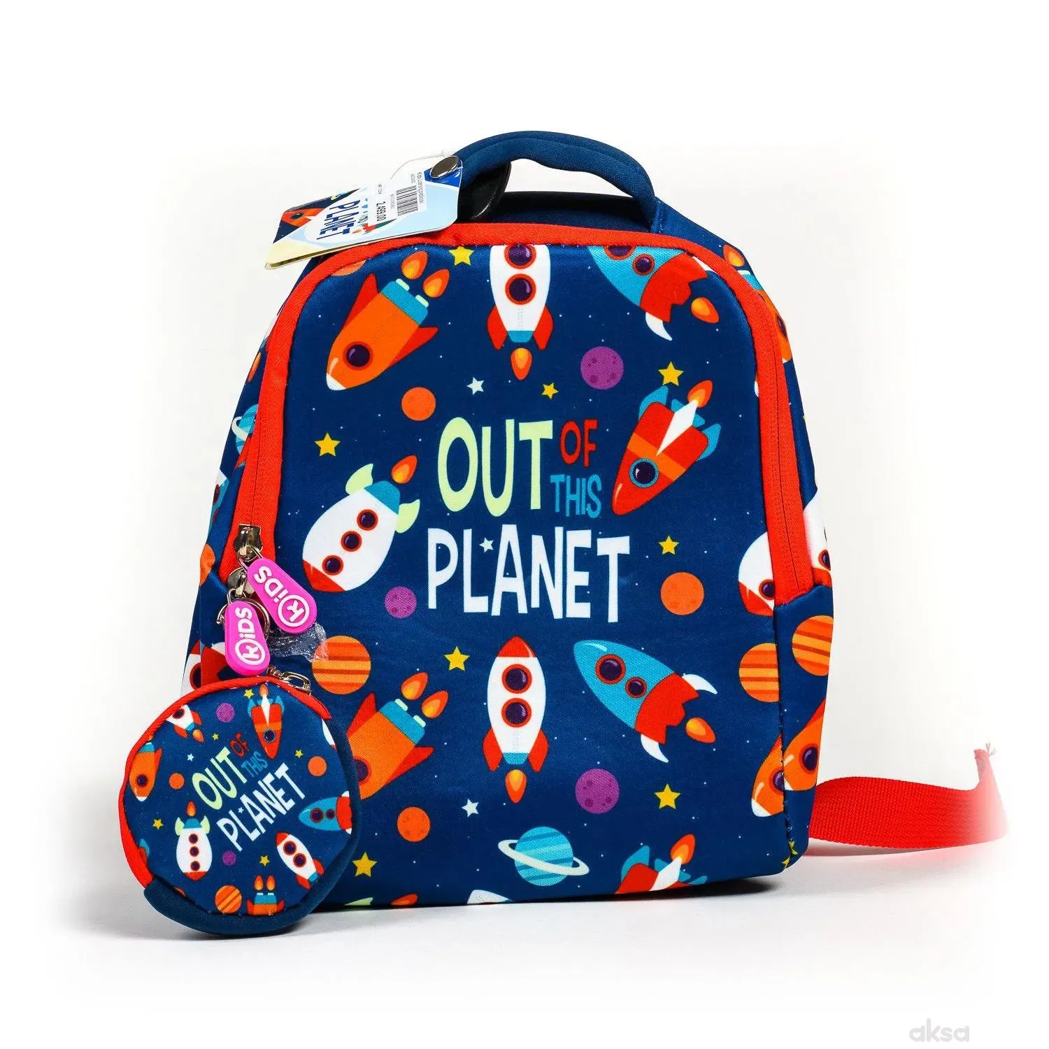 Kids Licensing,predškolski ruksak,25cm, Raketa