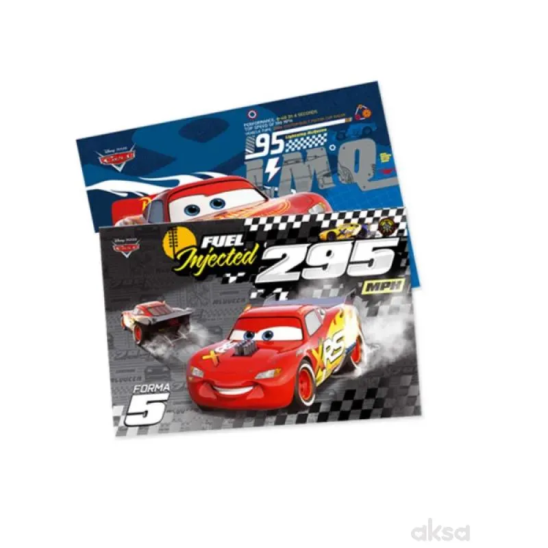 Blok za crtanje, broj 5, Cars 