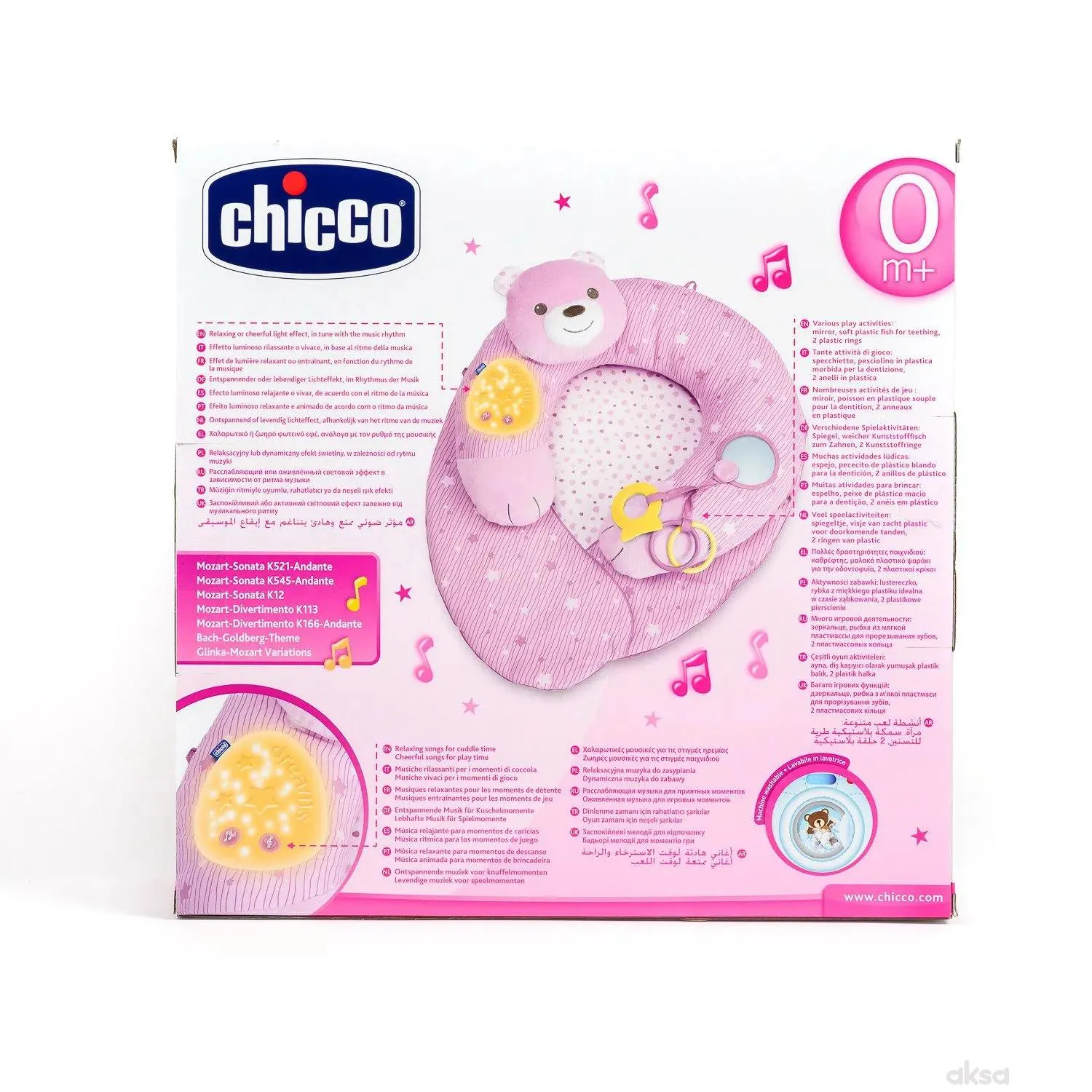 Chicco Nest podloga za bebu roze 