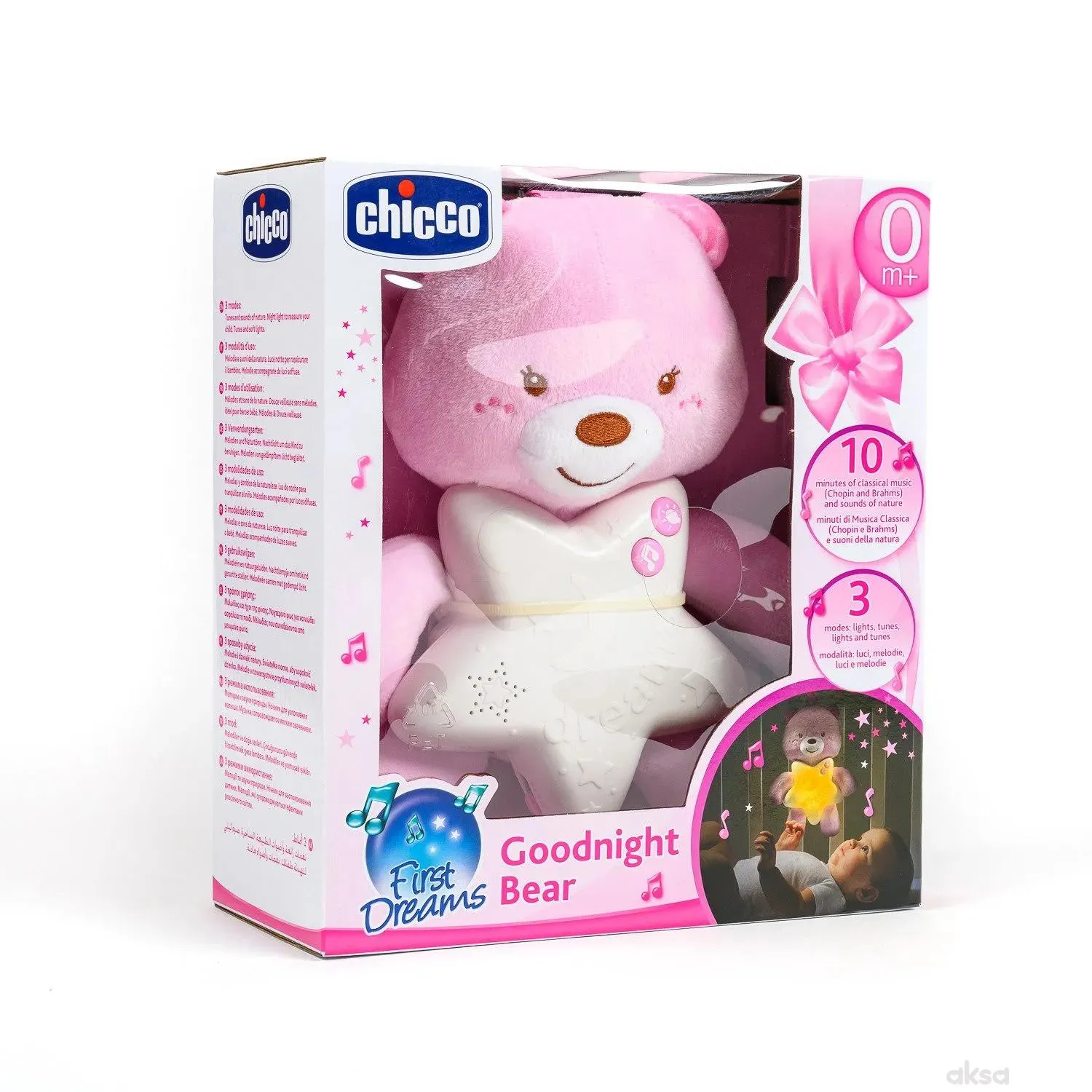 Chicco Goodnight roze medo