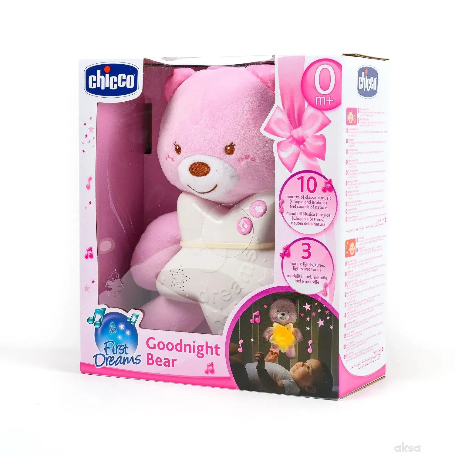 Chicco Goodnight roze medo