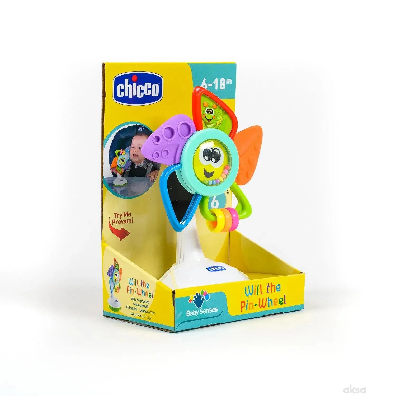 Chicco igračka zavrti cvijet