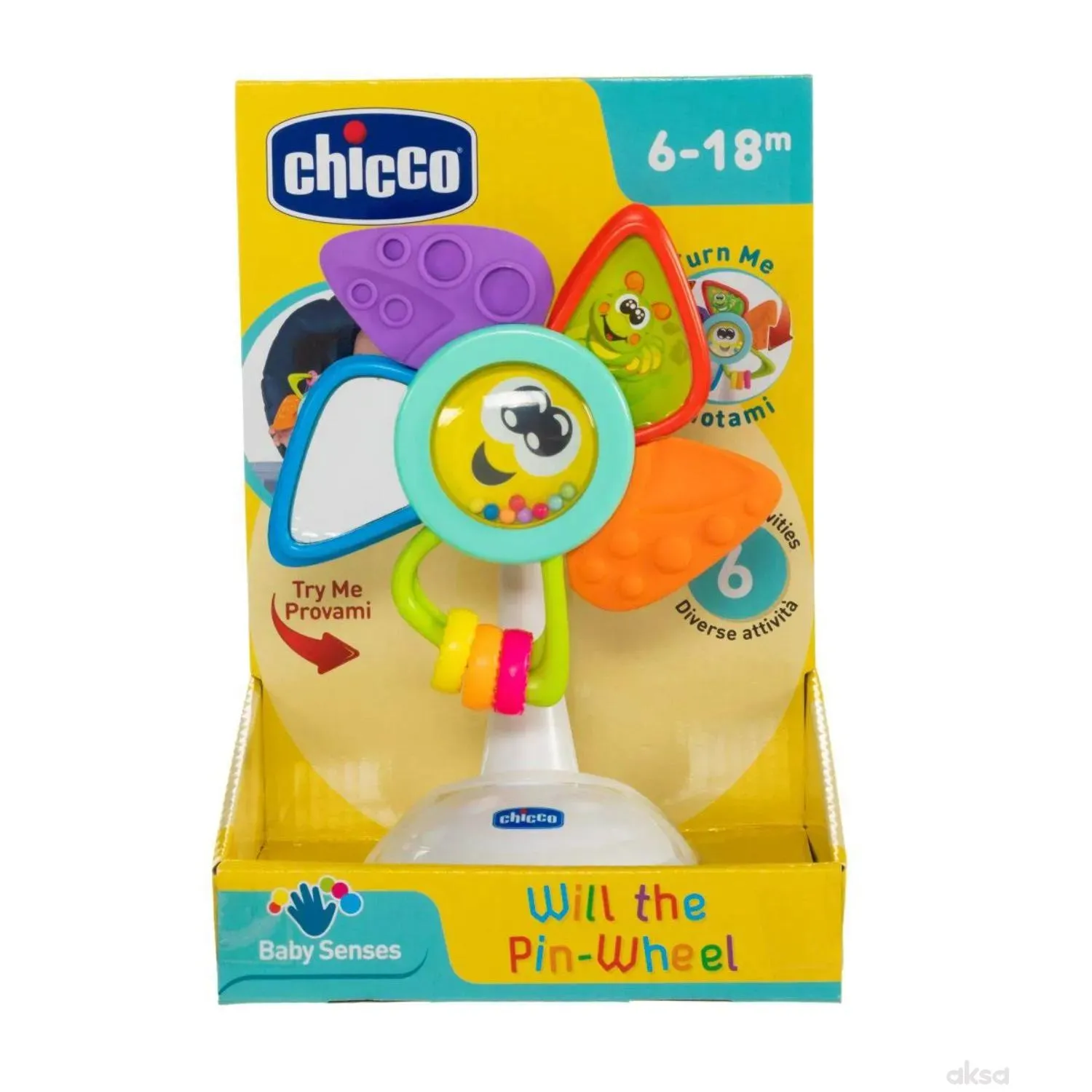 Chicco igračka zavrti cvijet