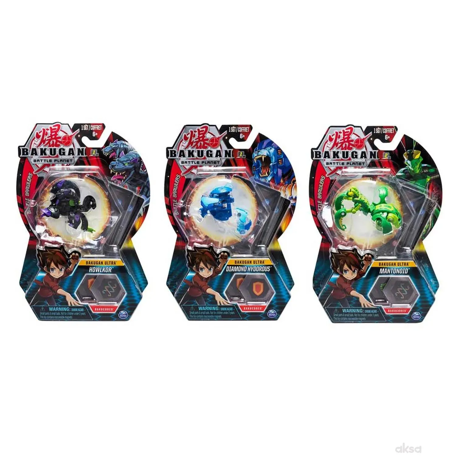 Bakugan Ultra Kugla Figura Asst