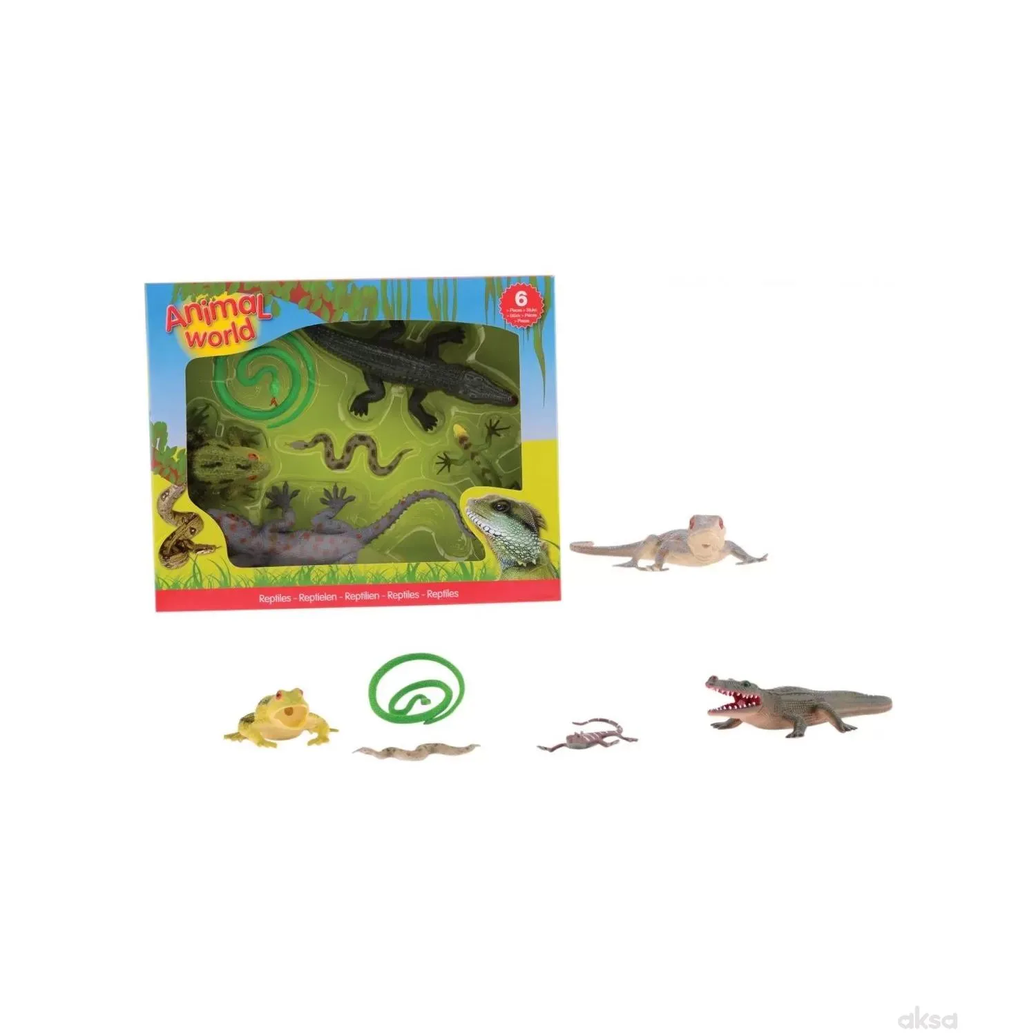 Animal World Životinje Reptili u Kutiji