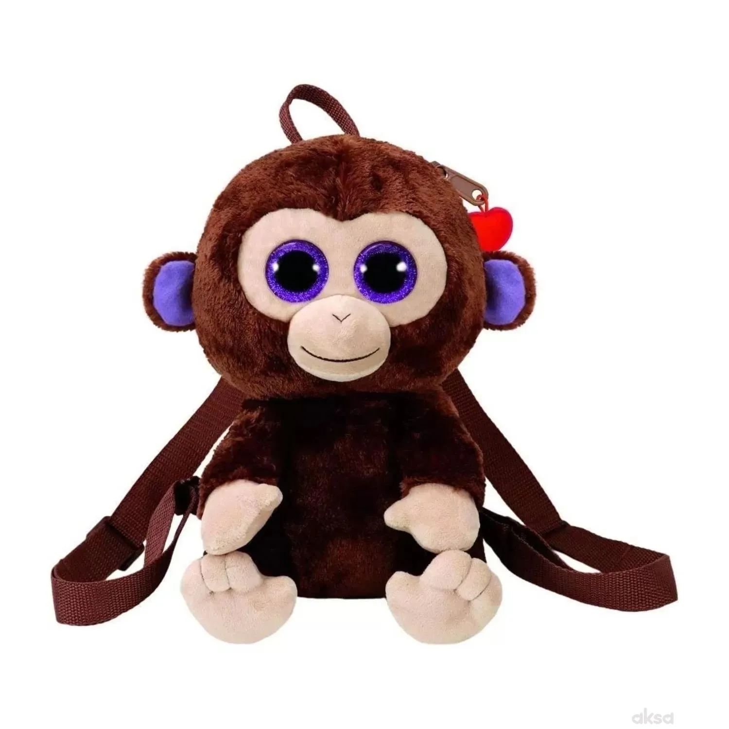 Ty Plisani ruksak Majmun Coconut 26X18X11cm 