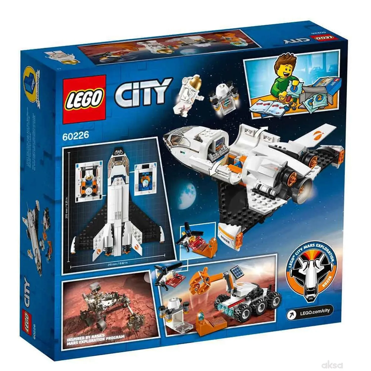 Lego City Mars Research Shuttle 