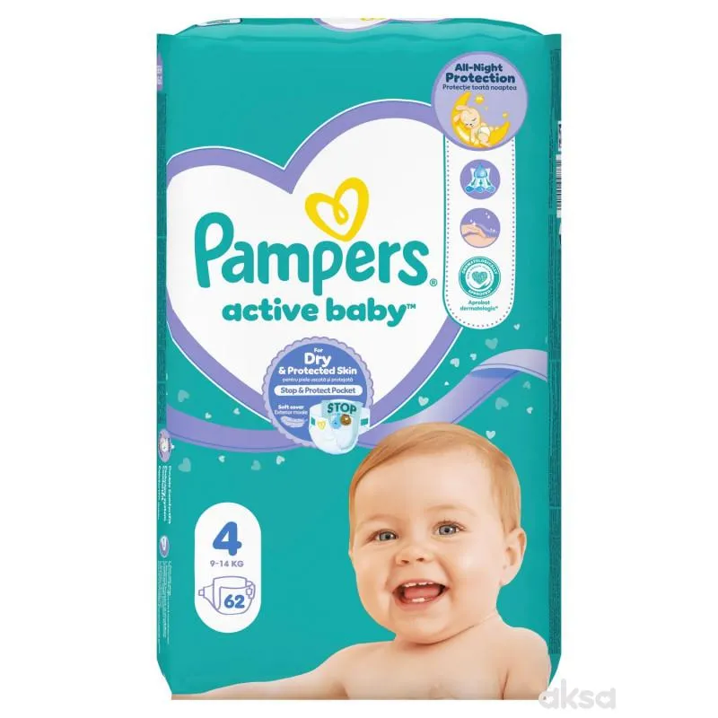 PAMPERS JP MINUS MAXI (62 KOM) 3/126