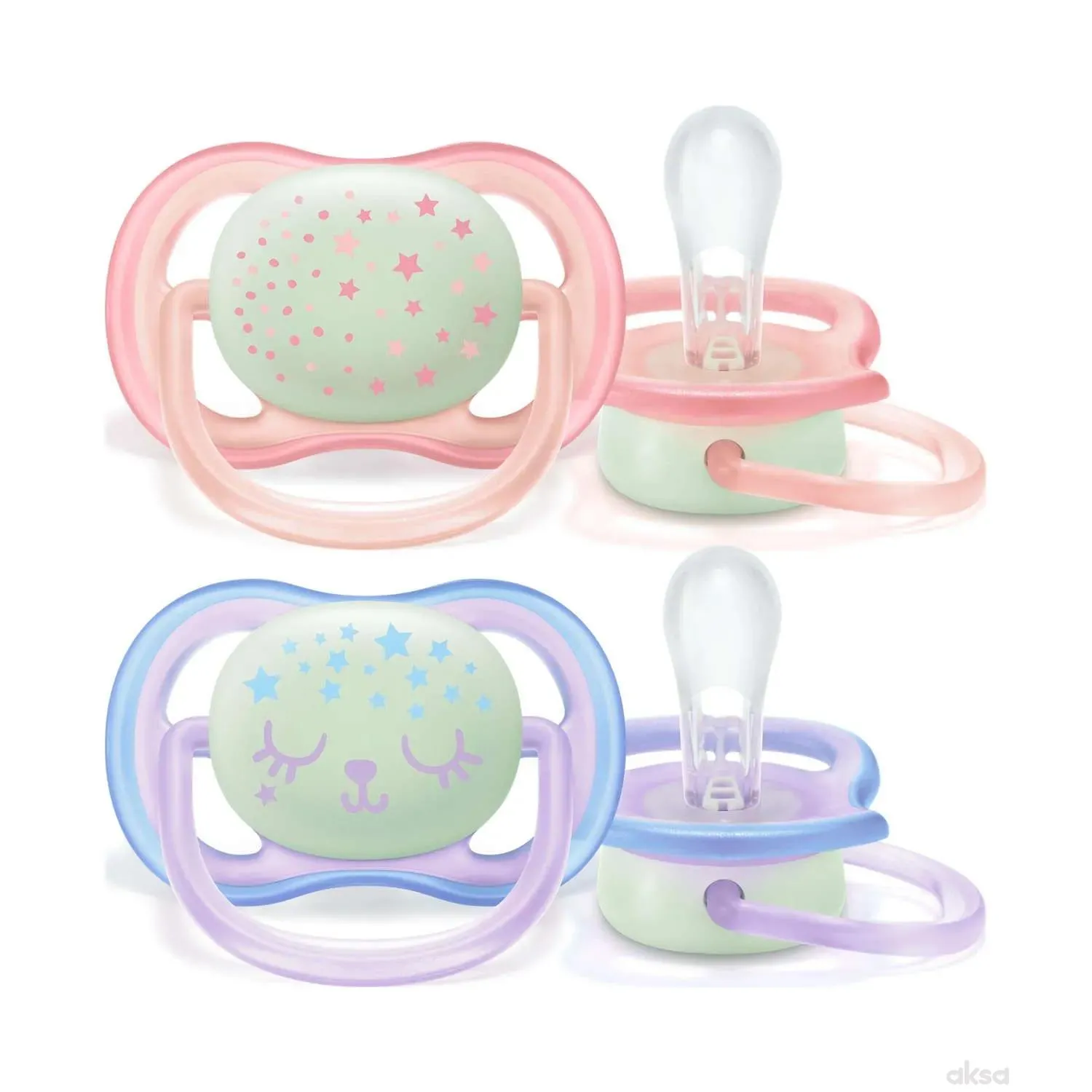 Avent cucla Ultra Air noćna 0-6m, djevojčica 2/1