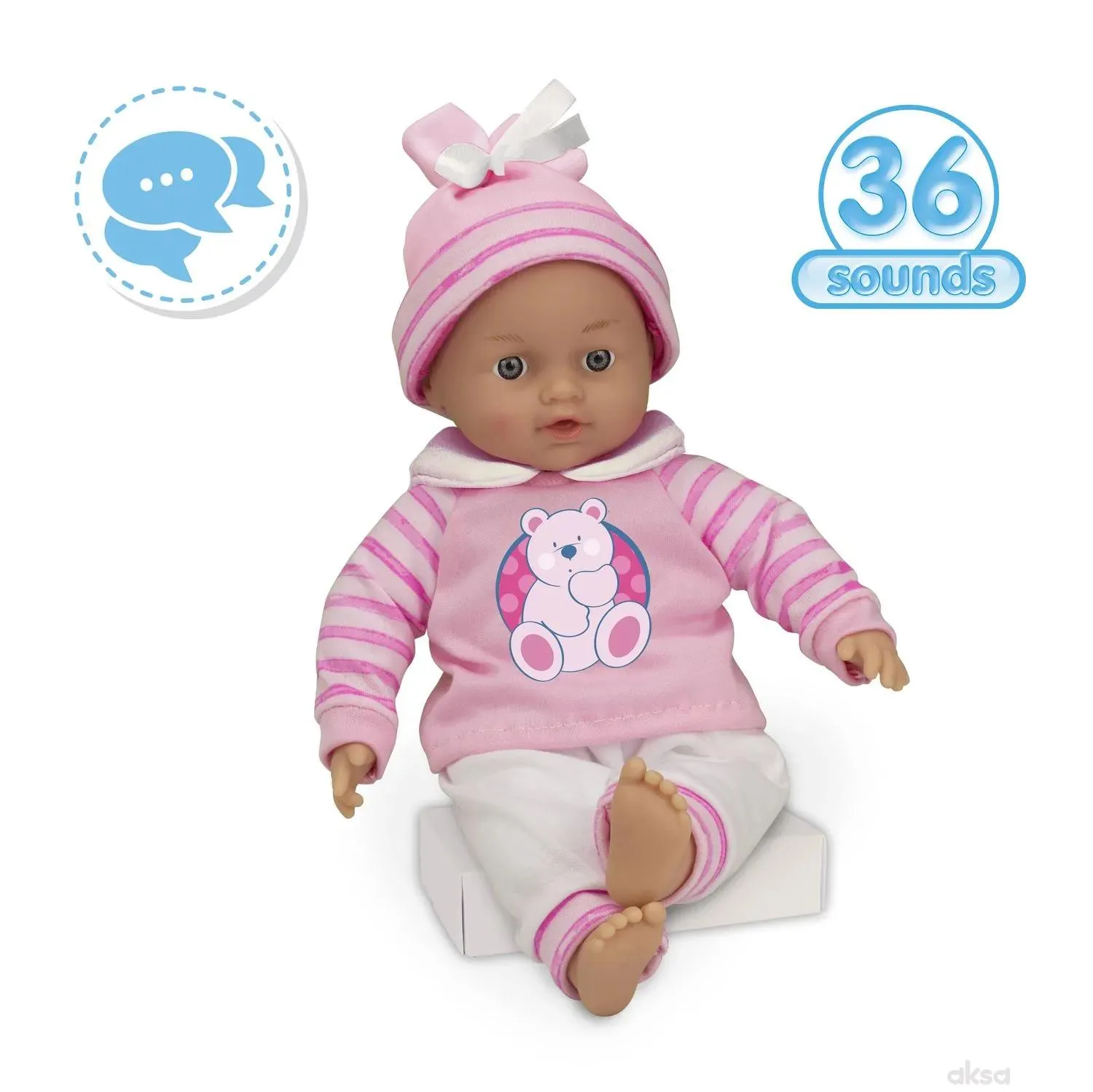 Loko toys,lutka beba sa funkcijama, 36 zvukova