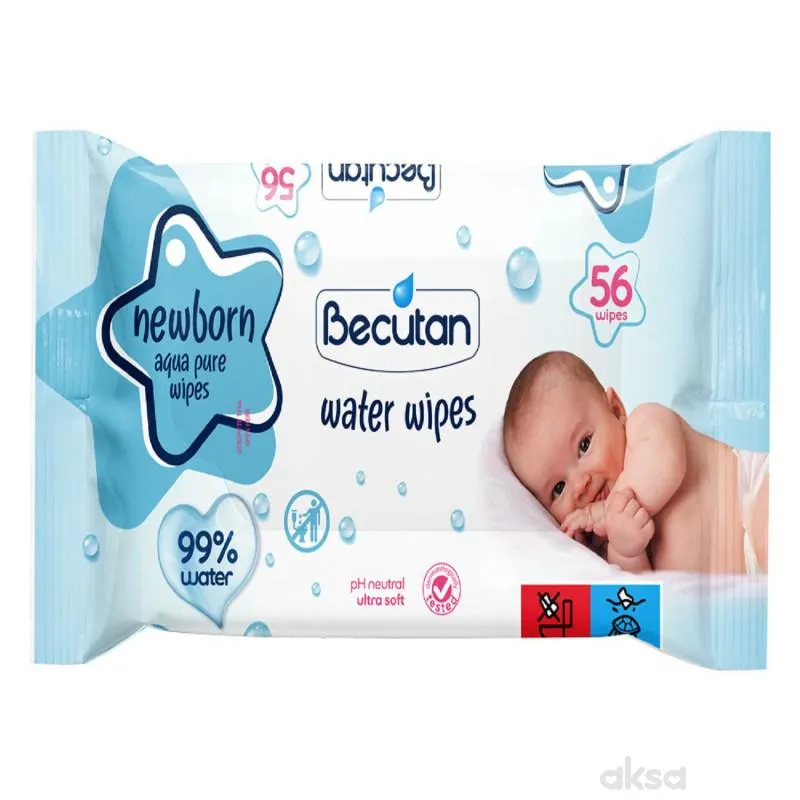 Becutan vlažne maramice Aqua 56/1 dečije