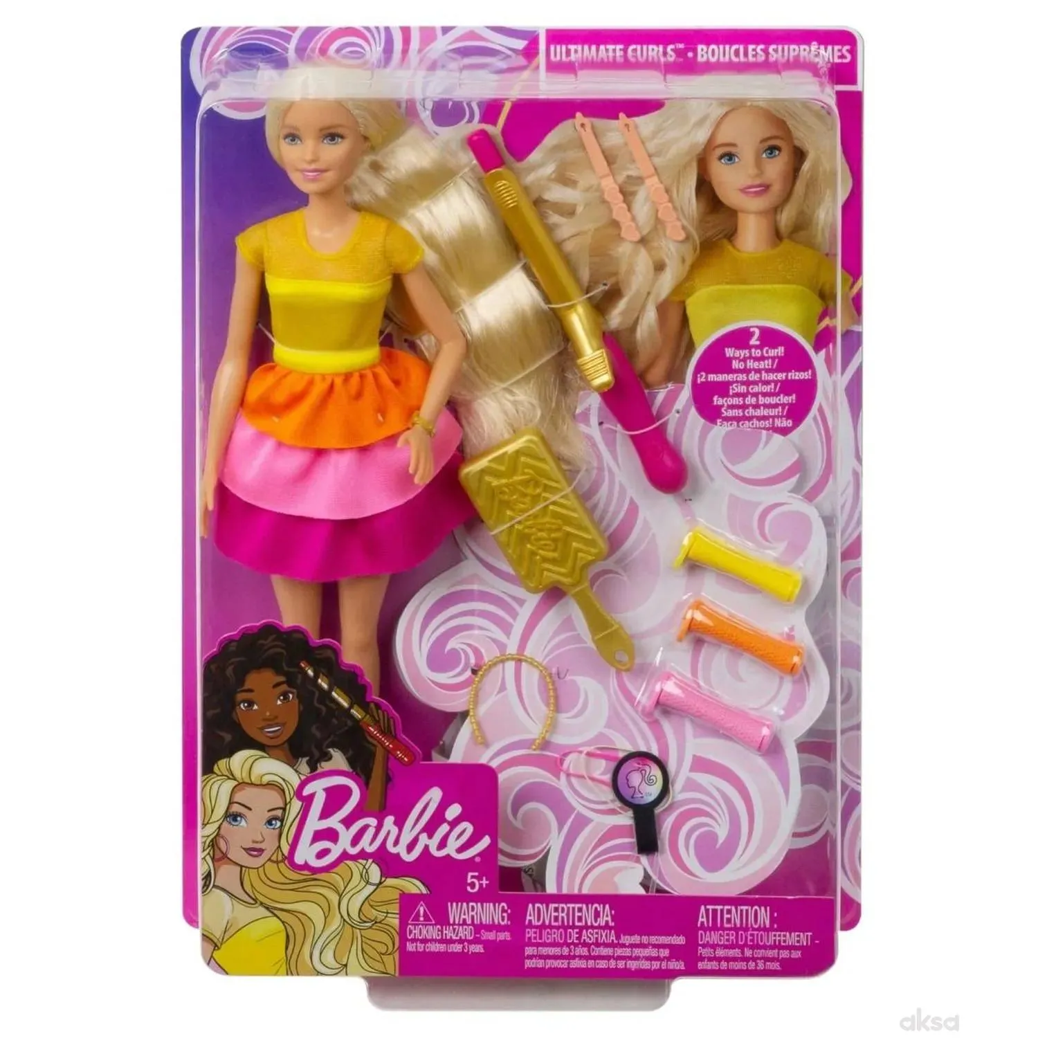 Barbie ultra uvojci