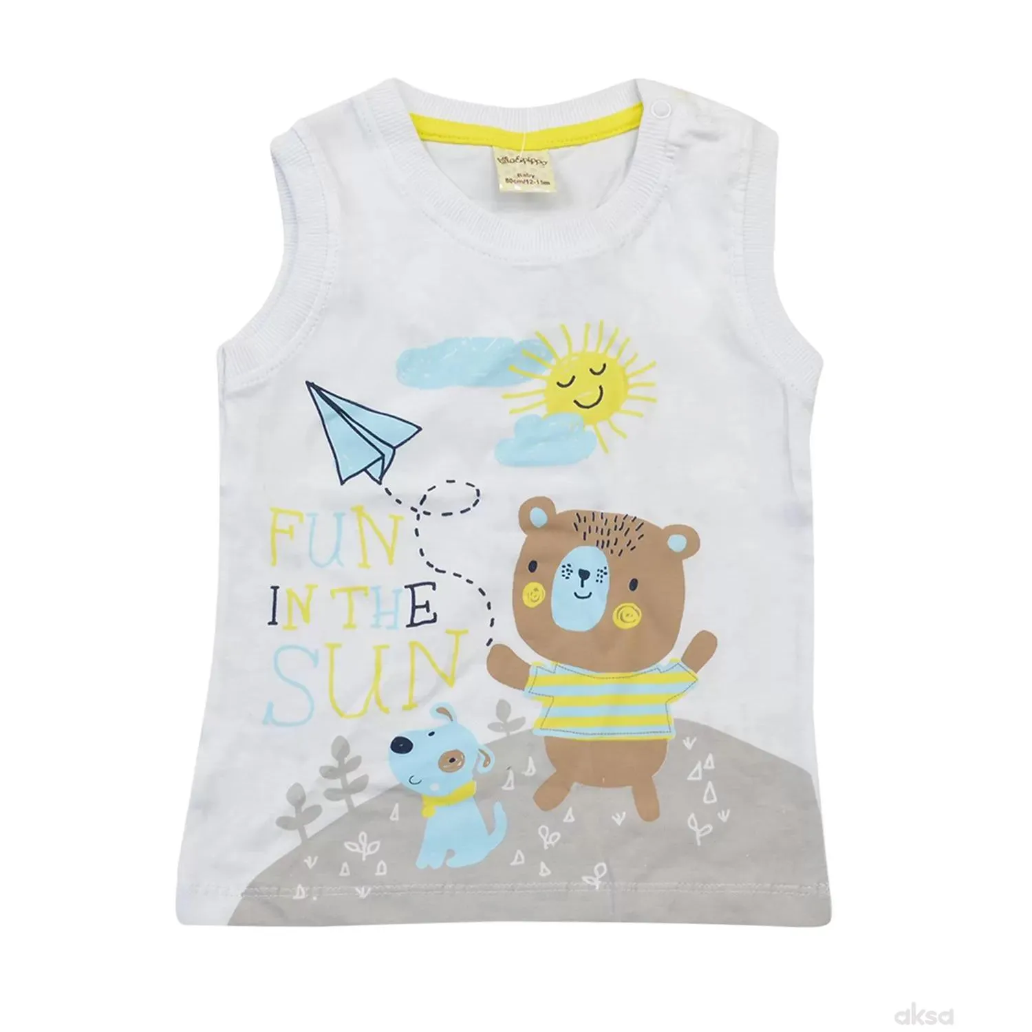 Lillo&Pippo majica atlet,dječaci,1-86-1-86 1-86 1-BELA 