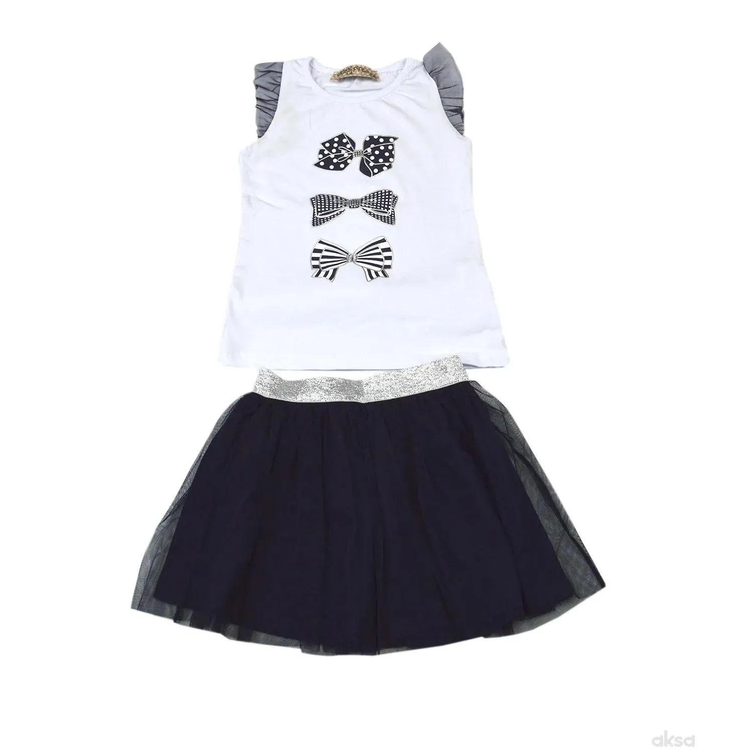 Lillo&Pippo komplet(majica,suknja),djevojčice 