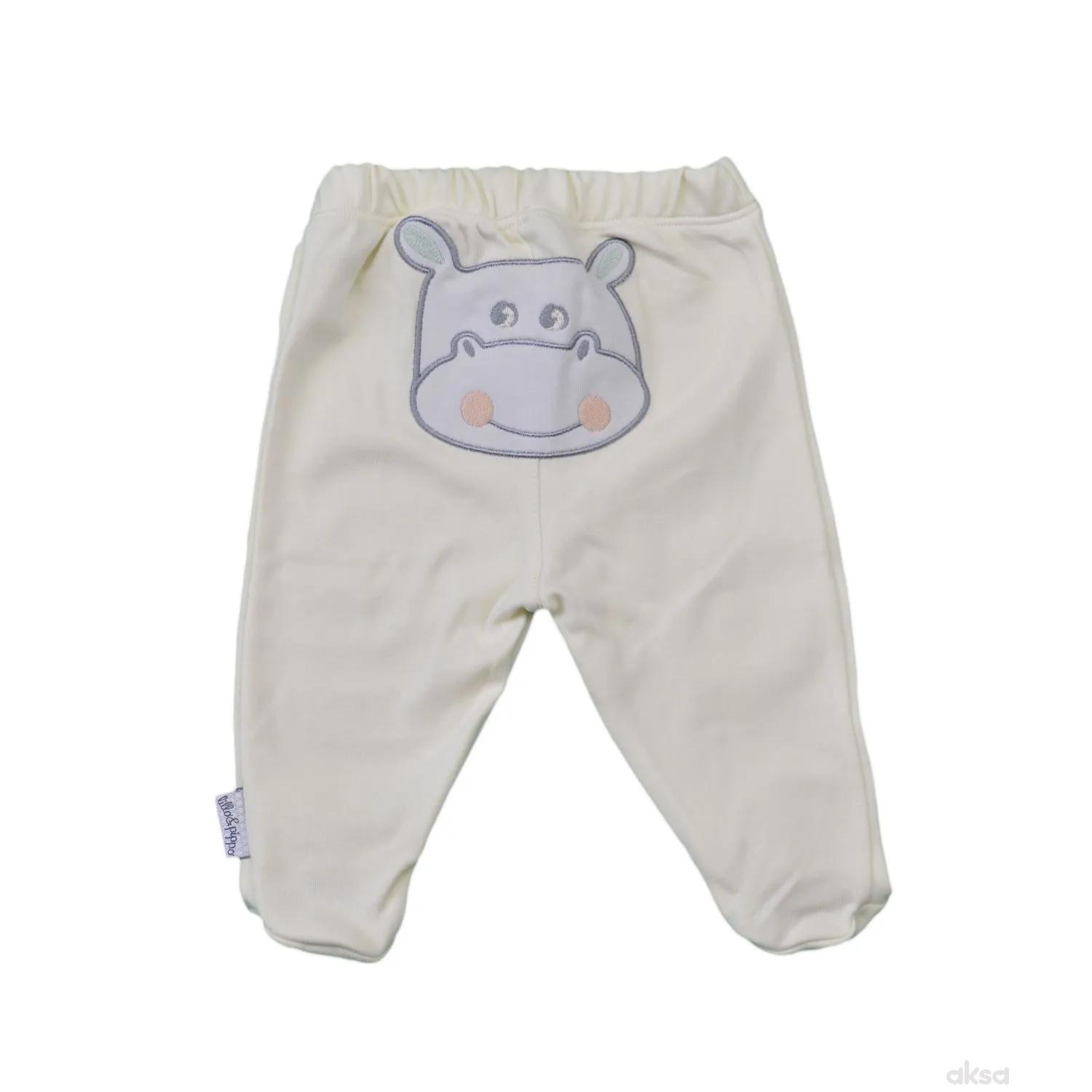 Lillo&Pippo bebi pantalone, dječaci-56 56 5-BEŽ