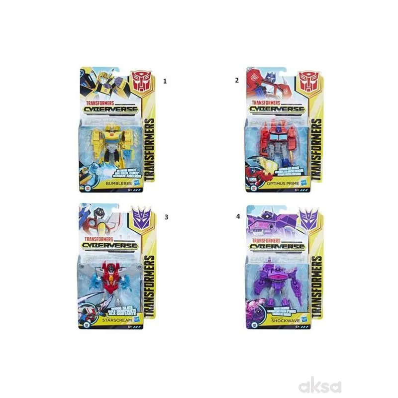 Transformers cyberverse warrior asst 