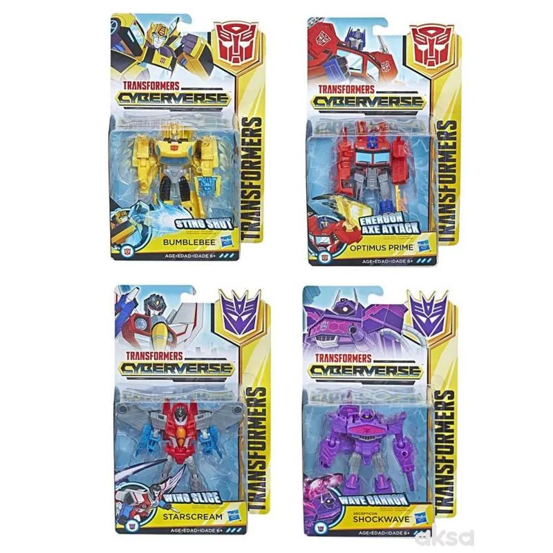 Transformers cyberverse warrior asst 