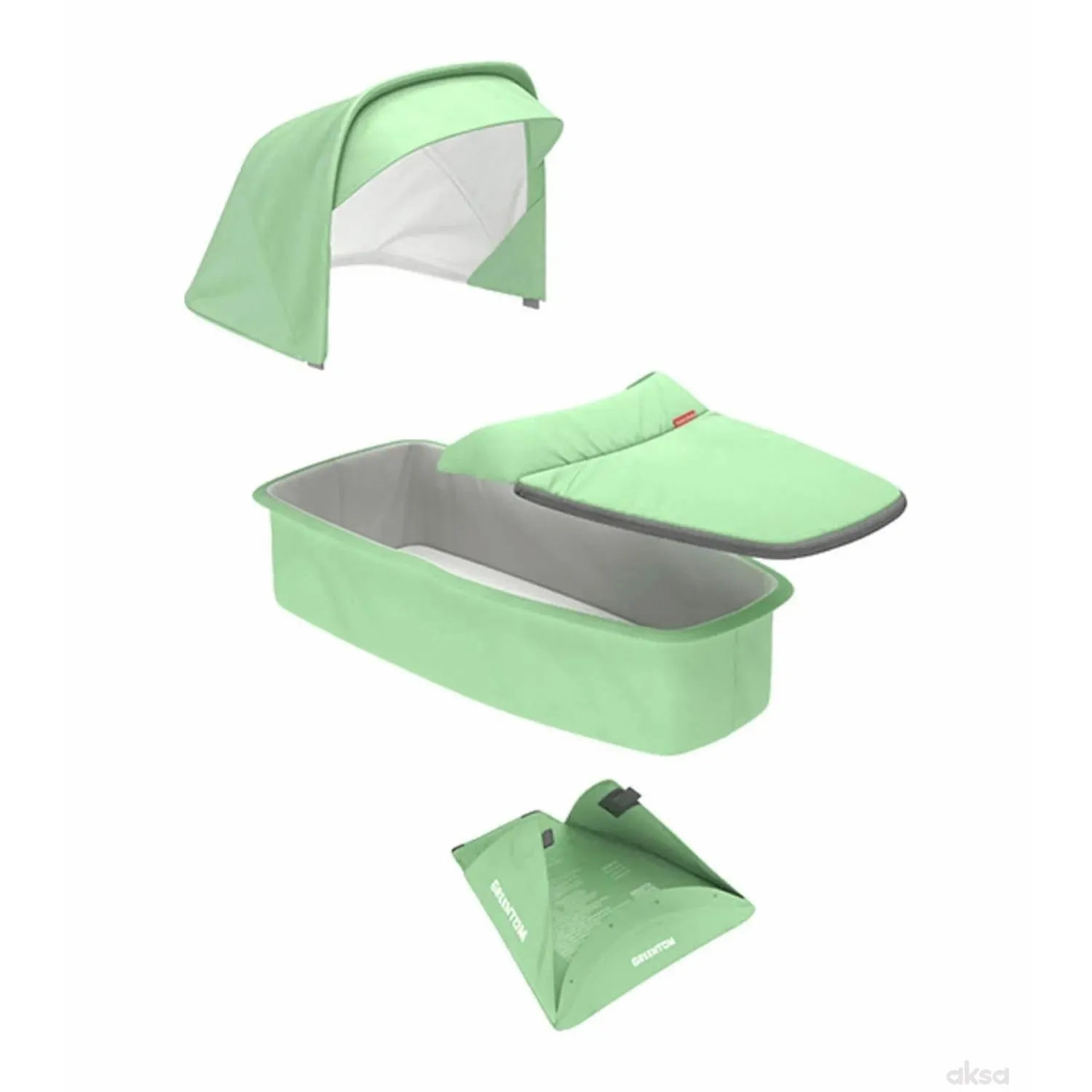 Greentom duo sistem Mint (kolica + nosiljka) 