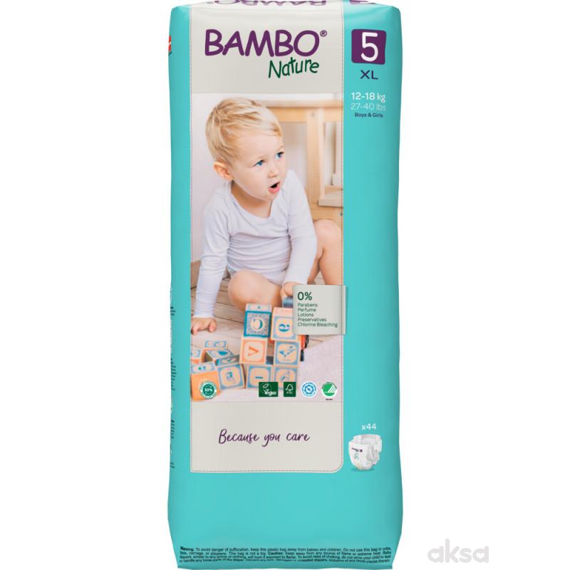 Bambo pelene Nature 5 junior 12-18kg 44kom 