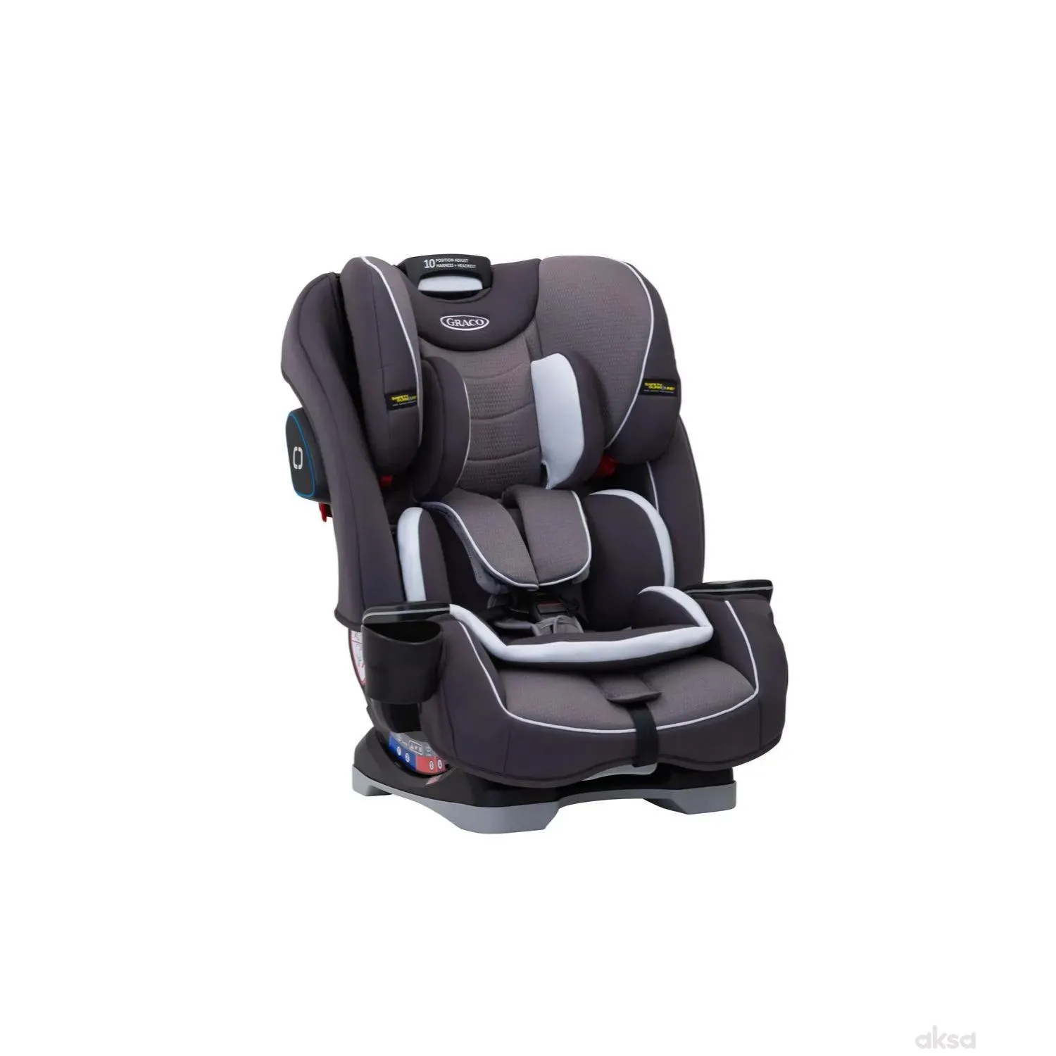 Graco autosjedalica 0-36kg 0/1/2/3 Slimfit, iron