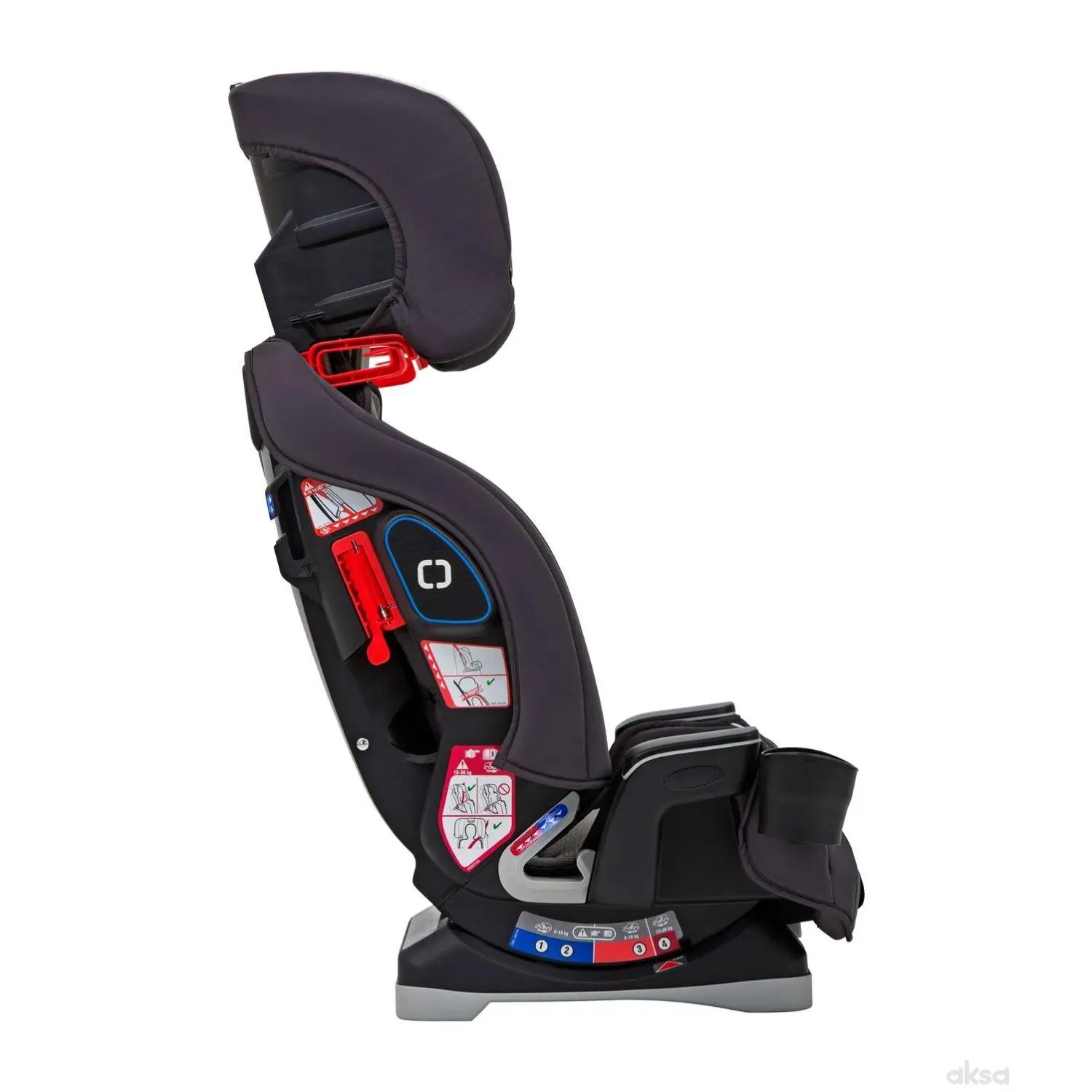 Graco autosjedalica 0-36kg 0/1/2/3 Slimfit, iron