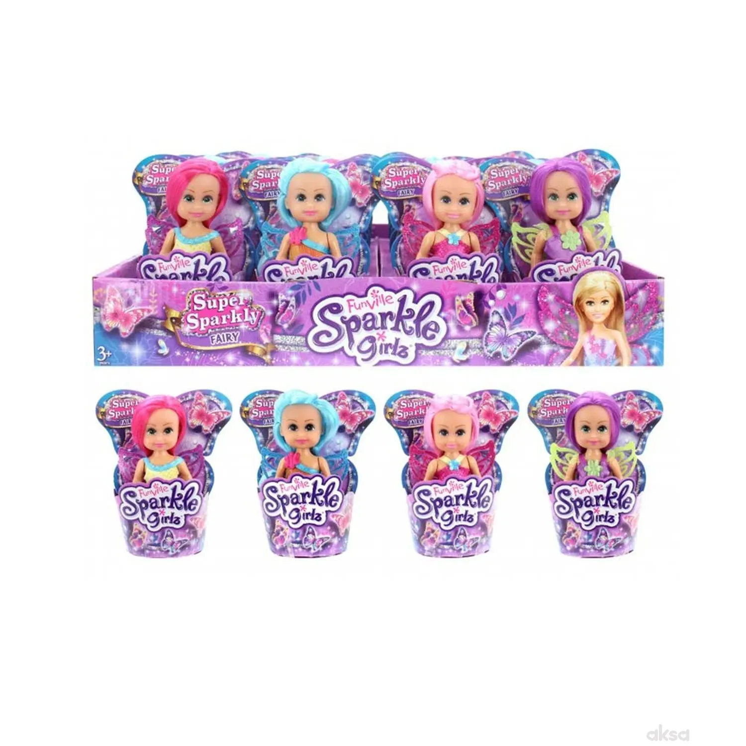 Sparkle Girlz mini vila kornet asst