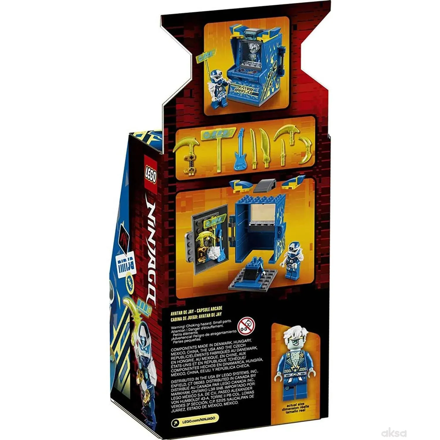 Lego Ninjago jay avatar - arcade pod 