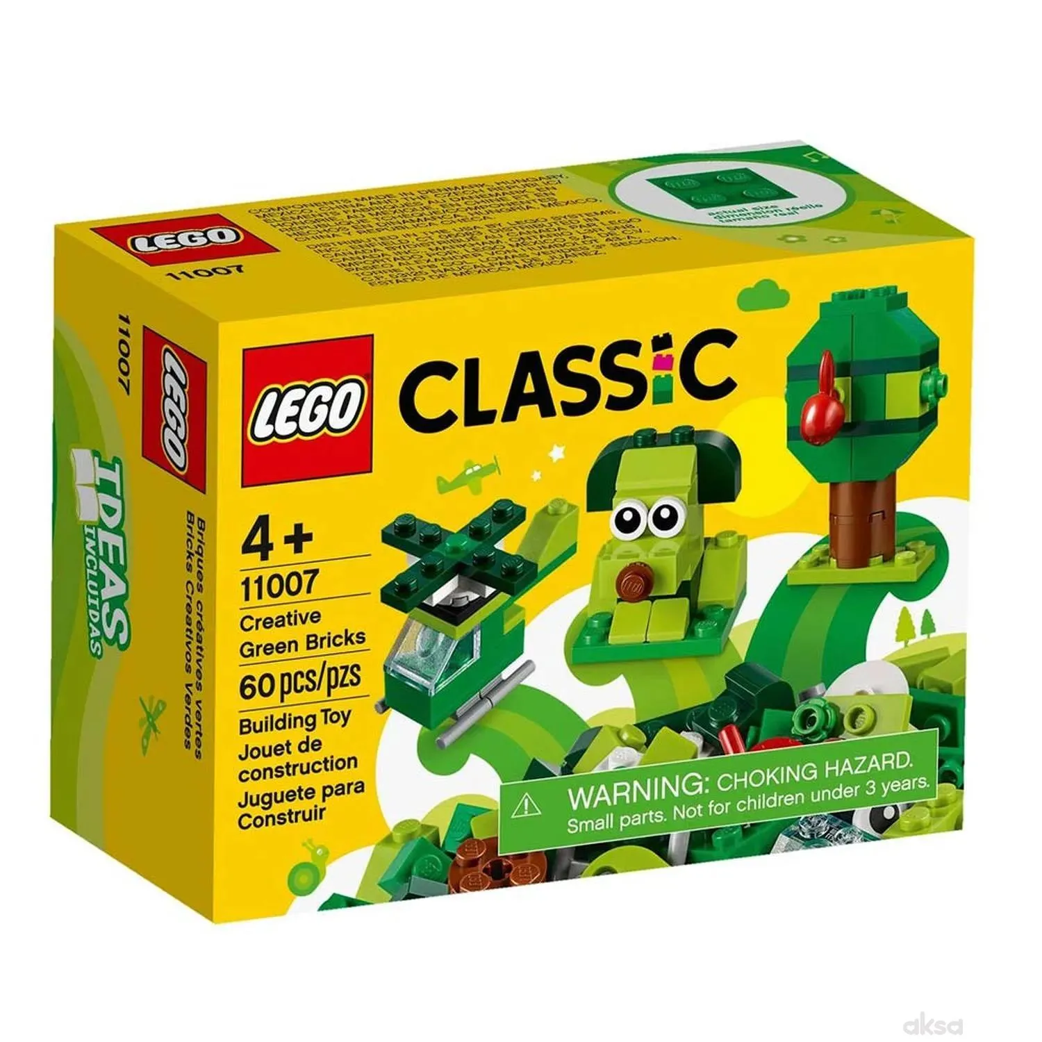 Lego Classic creative green bricks 