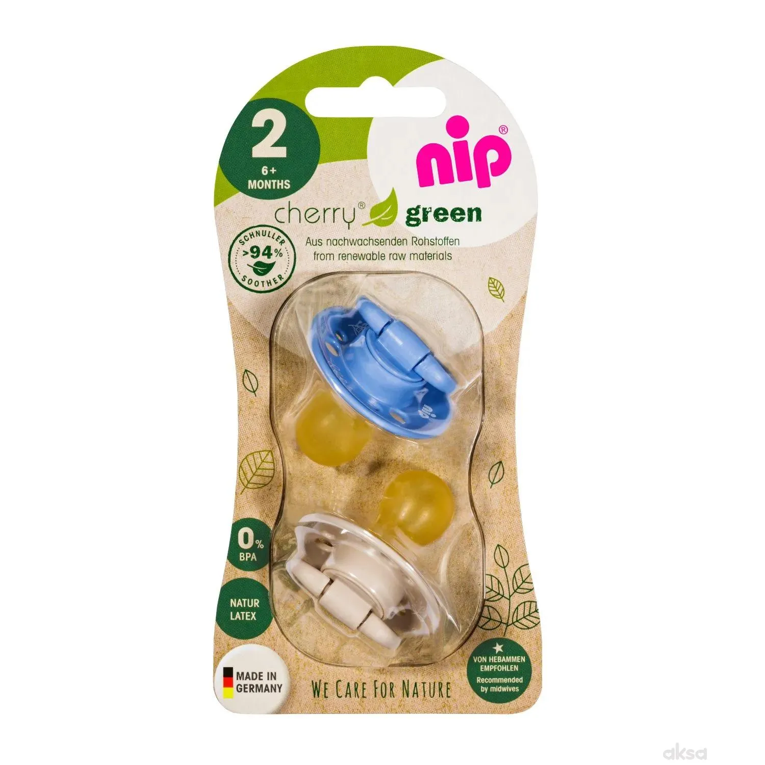 Nip Green Line Cherry cucla 6m+