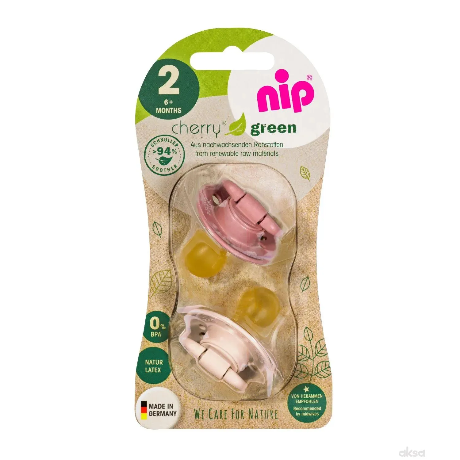 Nip Green Line Cherry cucla 6m+