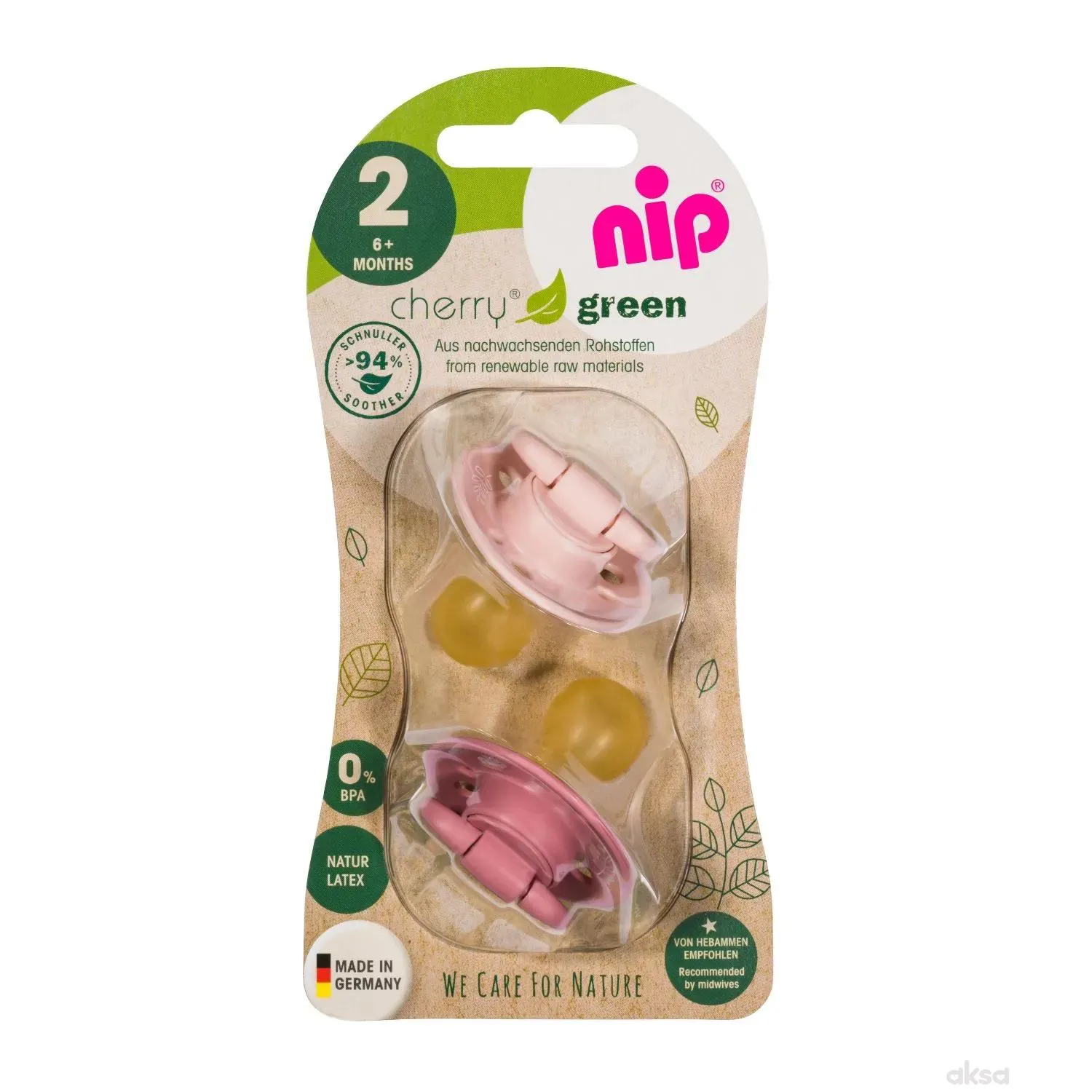 Nip Green Line Cherry cucla 6m+