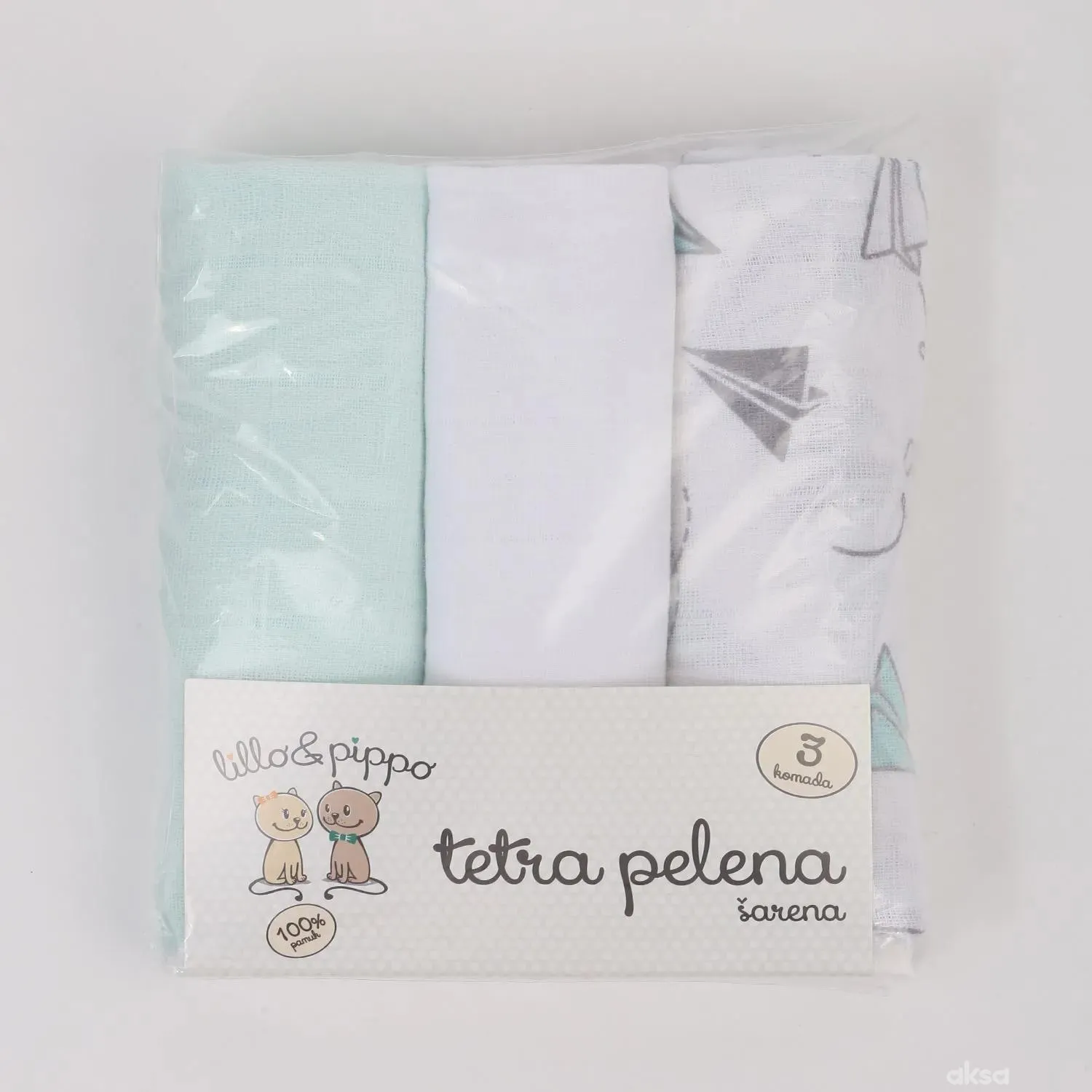 Lillo&Pippo tetra pelena Avion 3u1