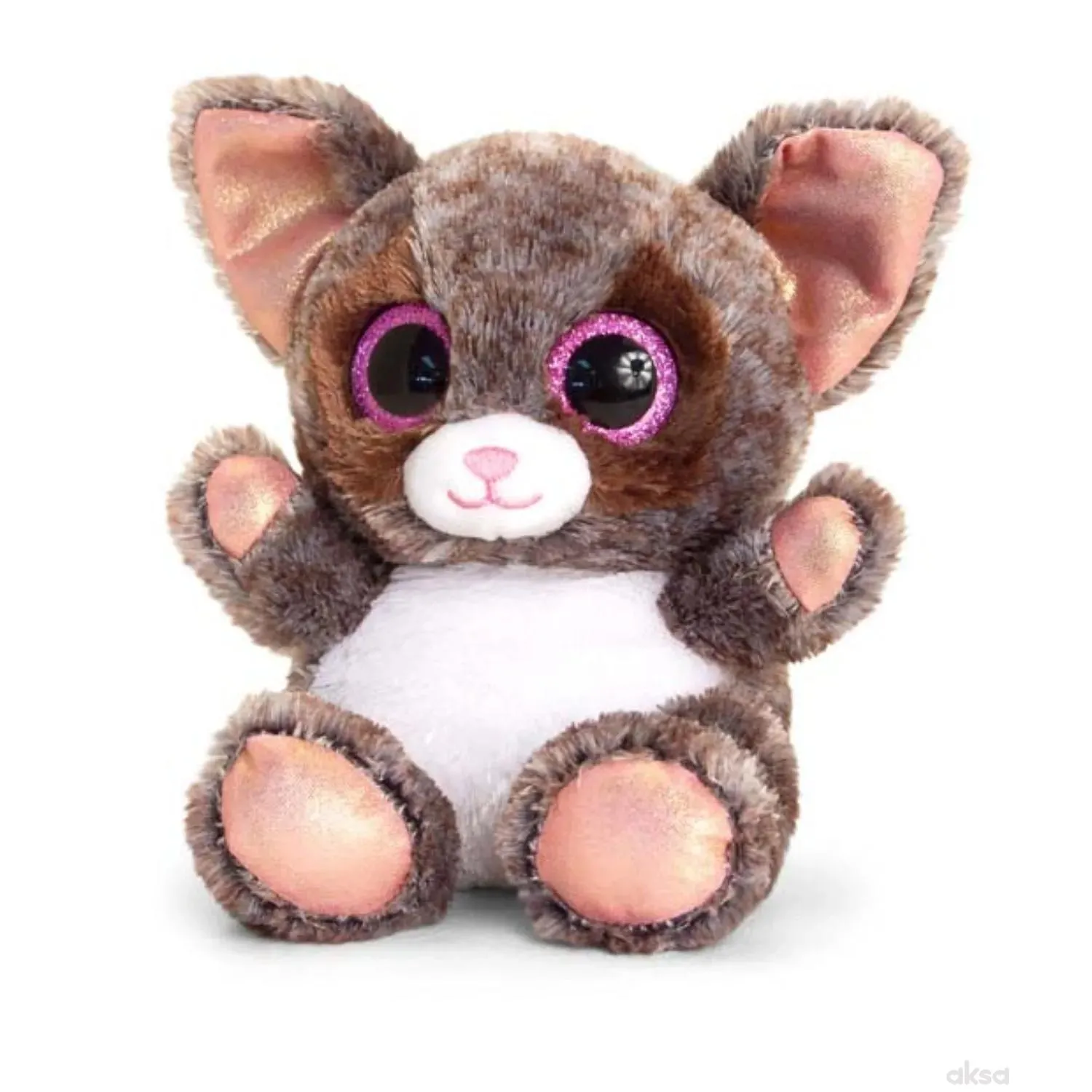 Keel Toys plišana igračka Animotsu Bushbaby,15 cm 