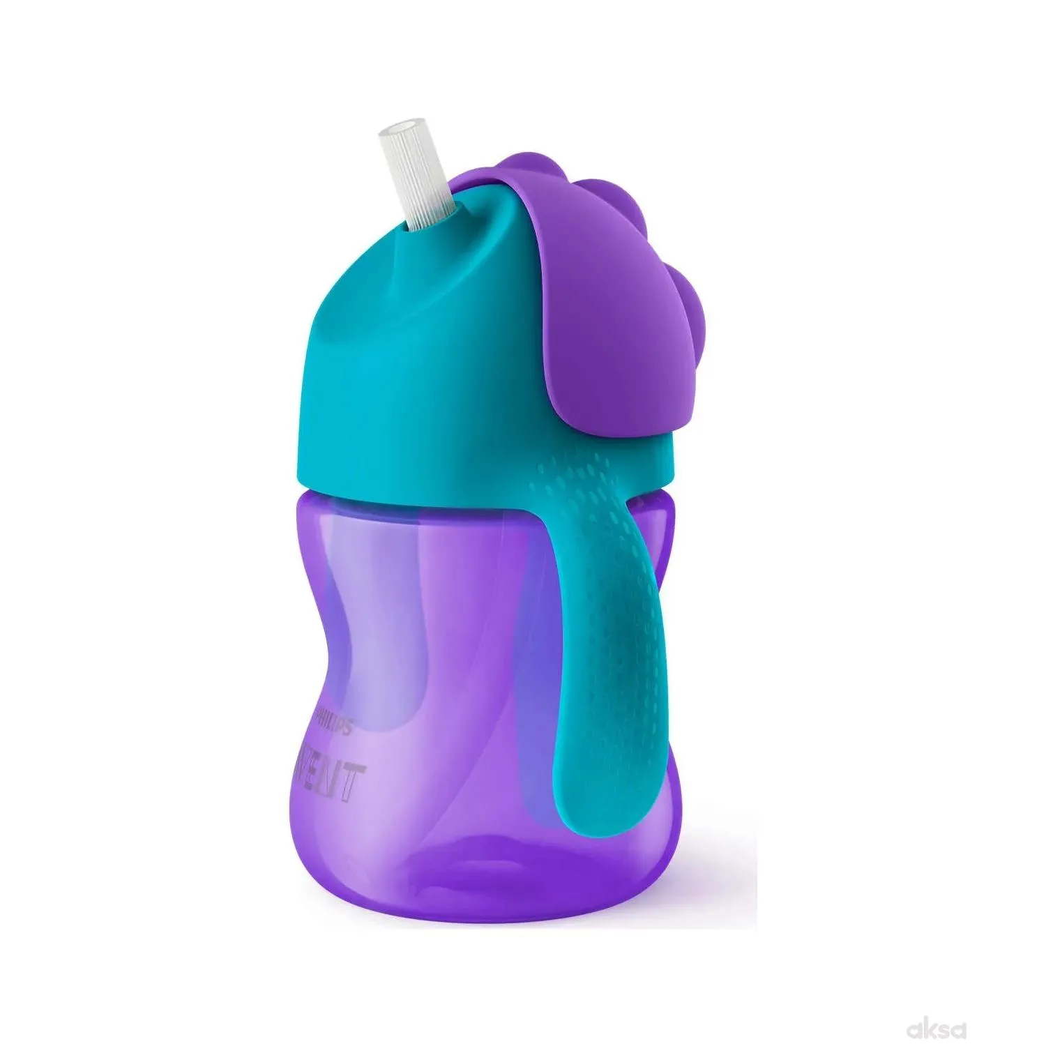 Avent magična šolja sa slamkom 200ml devojčica 9M+