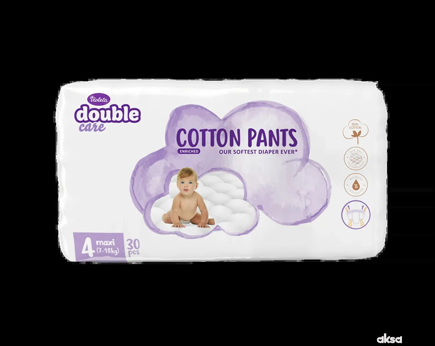 Violeta cotton pants dc MAXI 7-18kg 30 kom 
